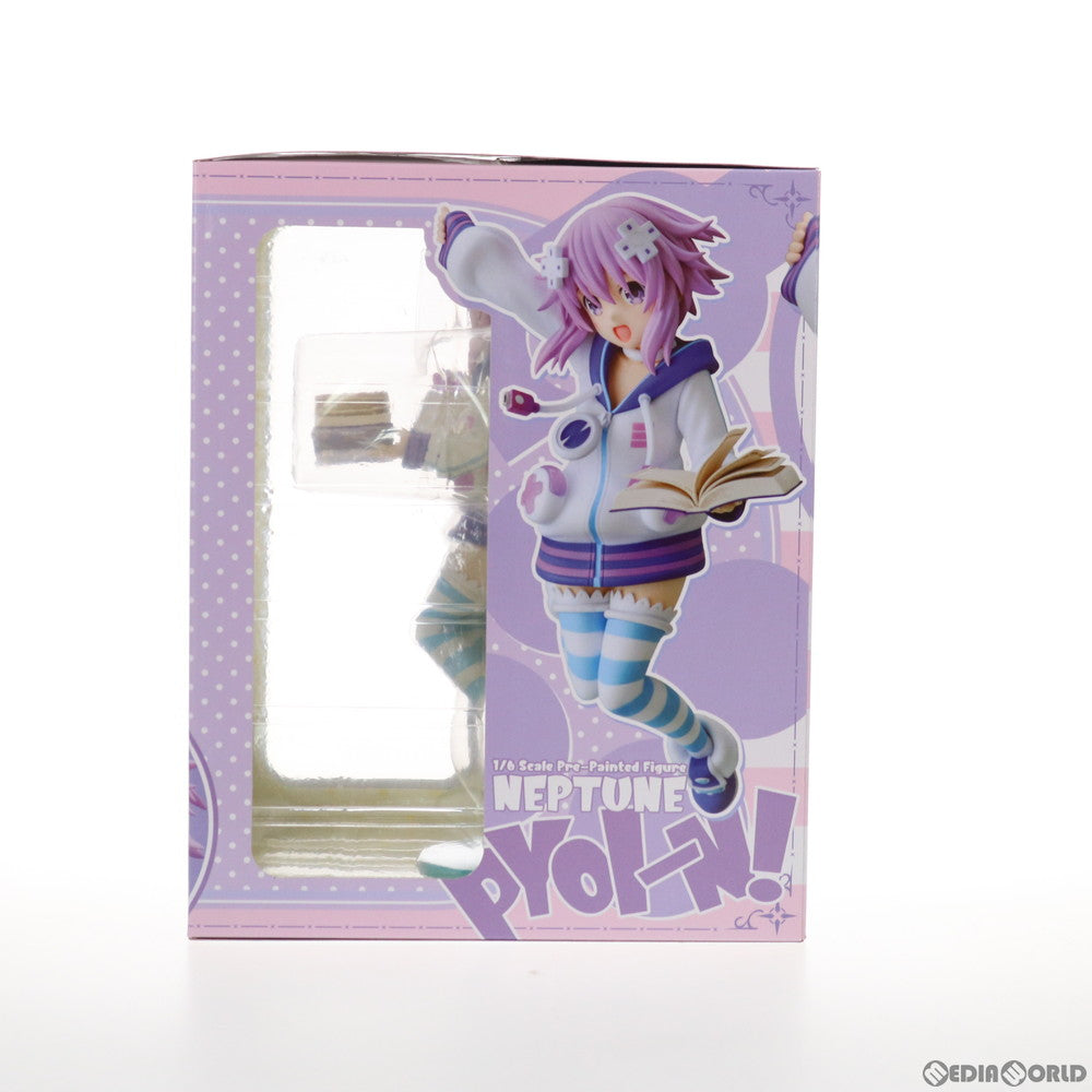 【中古即納】[FIG] ポスター無し ネプテューヌ ぴょいーんVer. 勇者ネプテューヌ 世界よ宇宙よ刮目せよ!! アルティメットRPG宣言!! 1/6 完成品 フィギュア KADOKAWA(カドカワ) (20191031)