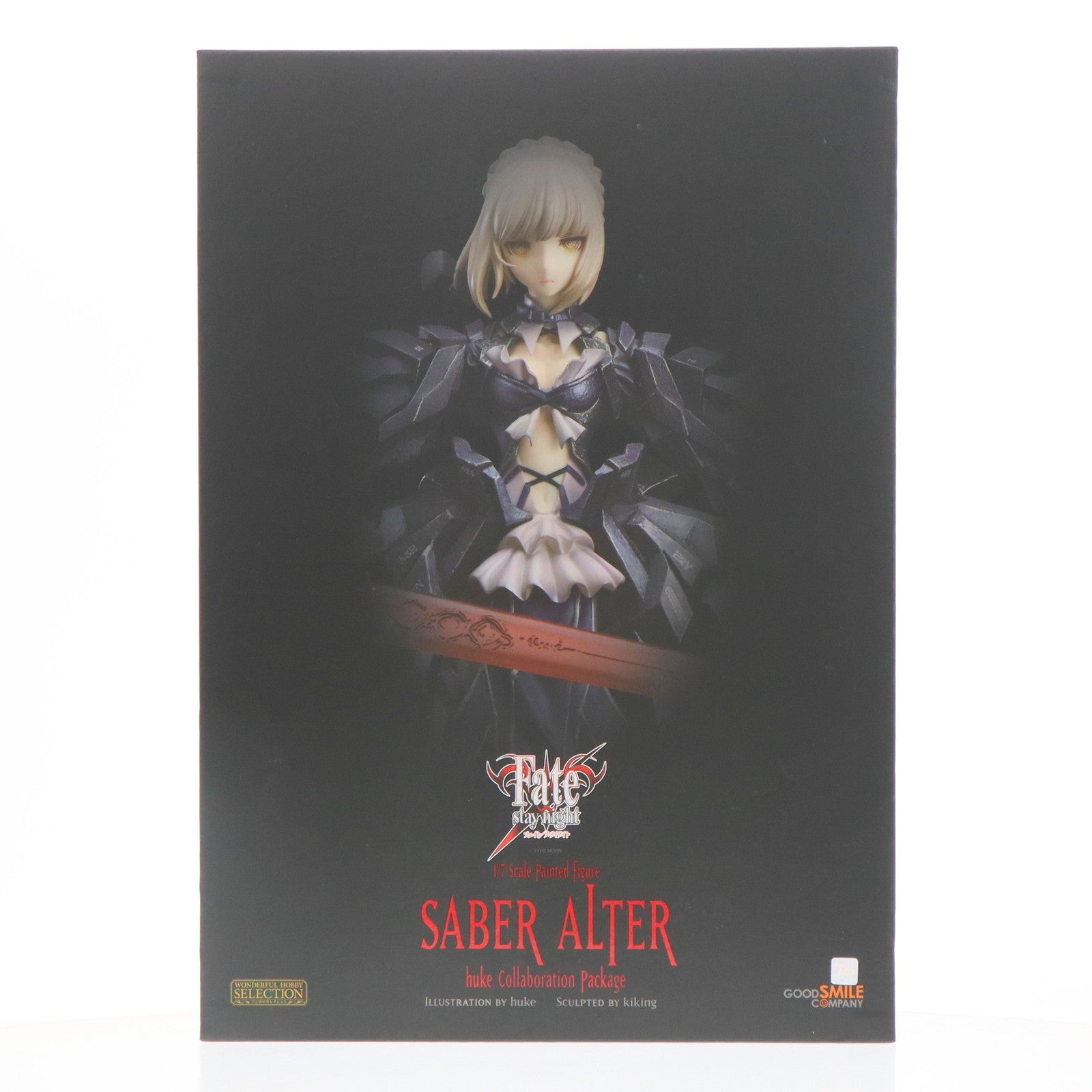 【中古即納】[FIG] 複製原画無し ワンホビセレクション セイバー・オルタ huke コラボパッケージ Fate/stay night(フェイト/ステイナイト) 1/7 完成品 フィギュア GOODSMILE ONLINE SHOP限定 グッドスマイルカンパニー(20160831)