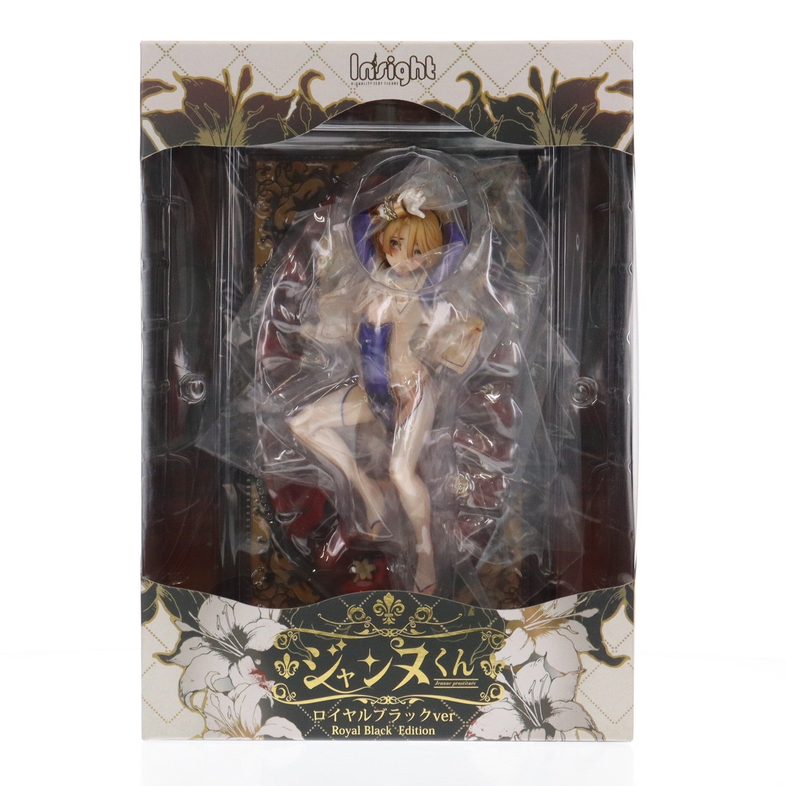 【中古即納】[FIG] 池咲ミサ氏オリジナルキャラ「ジャンヌくん」ロイヤルブラックver. 1/8 完成品 フィギュア インサイト(20220206)