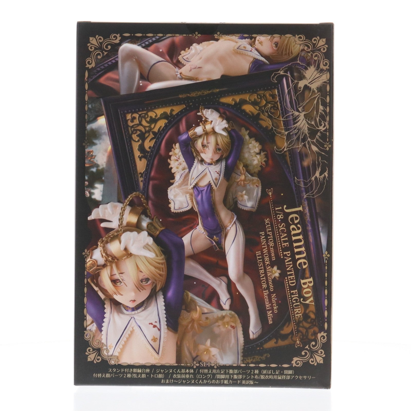 【中古即納】[FIG] 池咲ミサ氏オリジナルキャラ「ジャンヌくん」ロイヤルブラックver. 1/8 完成品 フィギュア インサイト(20220206)