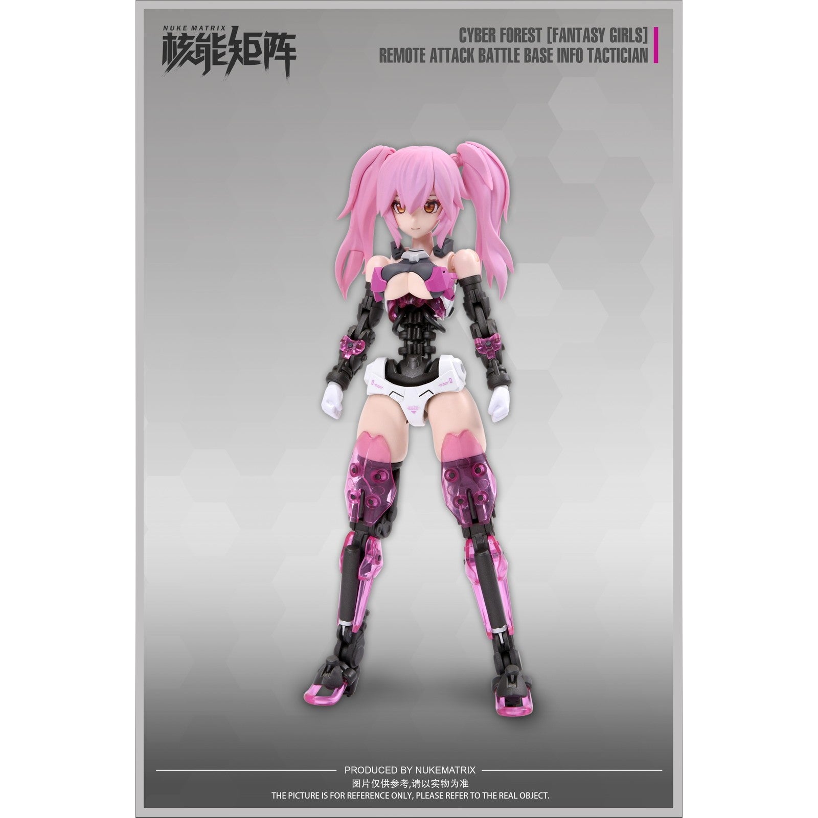 【予約安心出荷】[PTM] (再販) CYBER FOREST【FANTASY GIRLS】(サイバーフォーレスト ファンタジーガールズ) 1/12 REMOTE ATTACK BATTLE BASE INFO TACTICIAN プラモデル(500600508) NUKE MATRIX(ヌークマトリックス)(2026年8月)