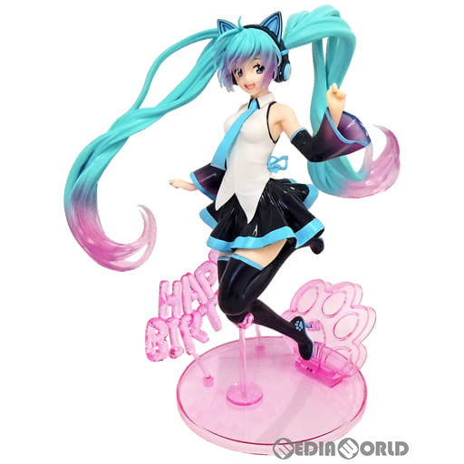 【中古即納】[FIG] タイクレ限定 初音ミク Birthday2021 AMP フィギュア〜Happy Cat ver.〜 キャラクター・ボーカル・シリーズ01 初音ミク プライズ タイトー(20210831)