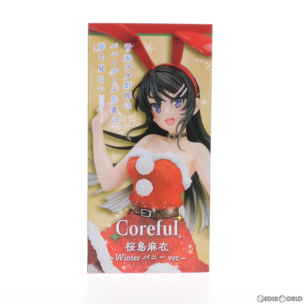【中古即納】[FIG] 桜島麻衣(さくらじままい) Coreful フィギュア 桜島麻衣〜Winterバニーver.〜 青春ブタ野郎はバニーガール先輩の夢を見ない プライズ(451377800) タイトー(20211020)