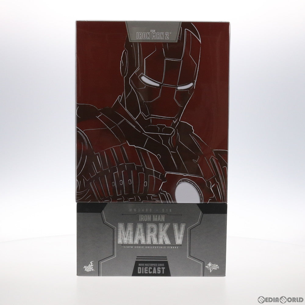 【中古即納】[FIG] ムービー・マスターピース DIECAST アイアンマン・マーク5 アイアンマン2 1/6 完成品 可動フィギュア(MM#400D18) ホットトイズ(20180530)