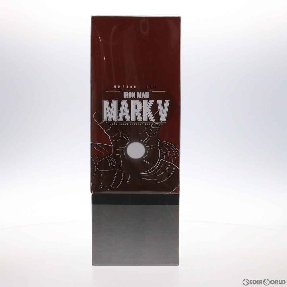 【中古即納】[FIG] ムービー・マスターピース DIECAST アイアンマン・マーク5 アイアンマン2 1/6 完成品 可動フィギュア(MM#400D18) ホットトイズ(20180530)