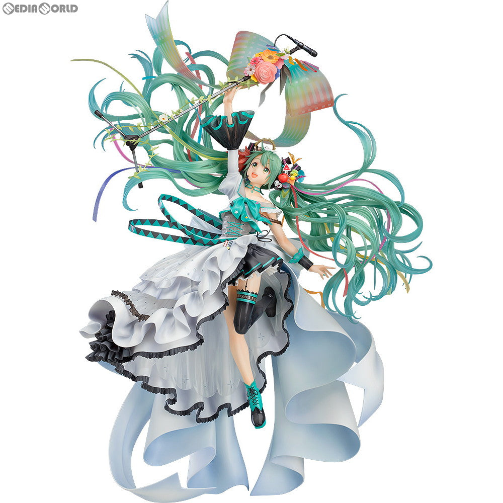 【中古即納】[FIG] GOODSMILE ONLINE SHOP限定特典付属 初音ミク Memorial Dress Ver. キャラクター・ボーカル・シリーズ01 初音ミク 1/7 完成品 フィギュア グッドスマイルカンパニー(20211022)