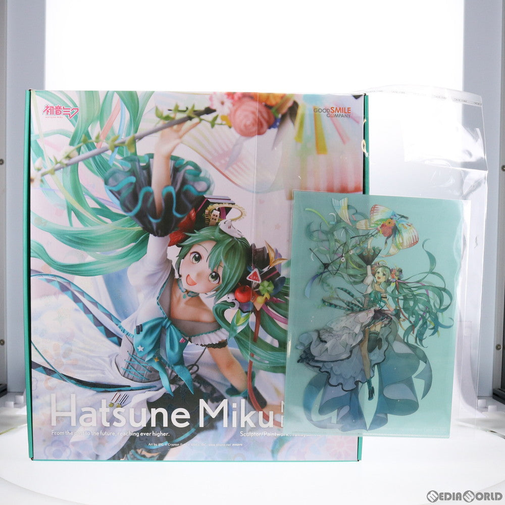 【中古即納】[FIG] GOODSMILE ONLINE SHOP限定特典付属 初音ミク Memorial Dress Ver. キャラクター・ボーカル・シリーズ01 初音ミク 1/7 完成品 フィギュア グッドスマイルカンパニー(20211022)