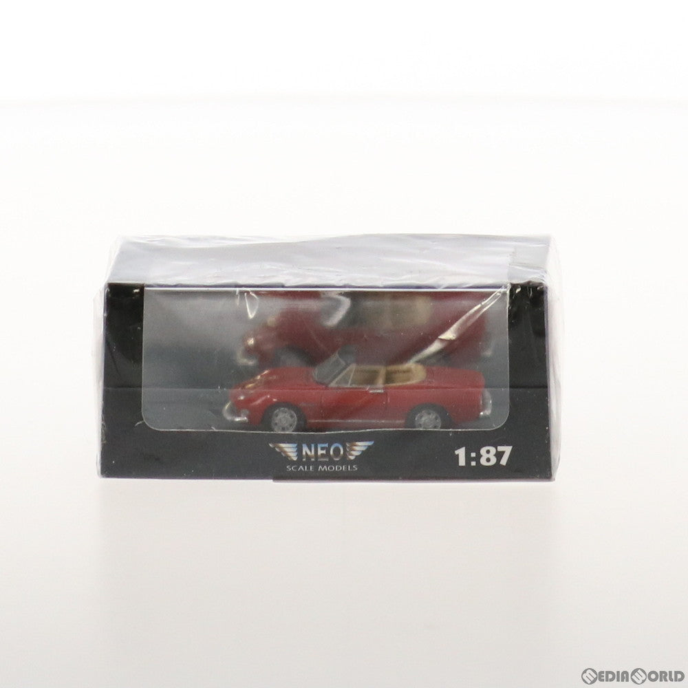 【中古即納】[FIG] フィアット ディーノ スパイダー ピニンファリーナ1970(レッド) 1/87 完成品 ミニカー(NEO87480) NEO(ネオ) (20210630)