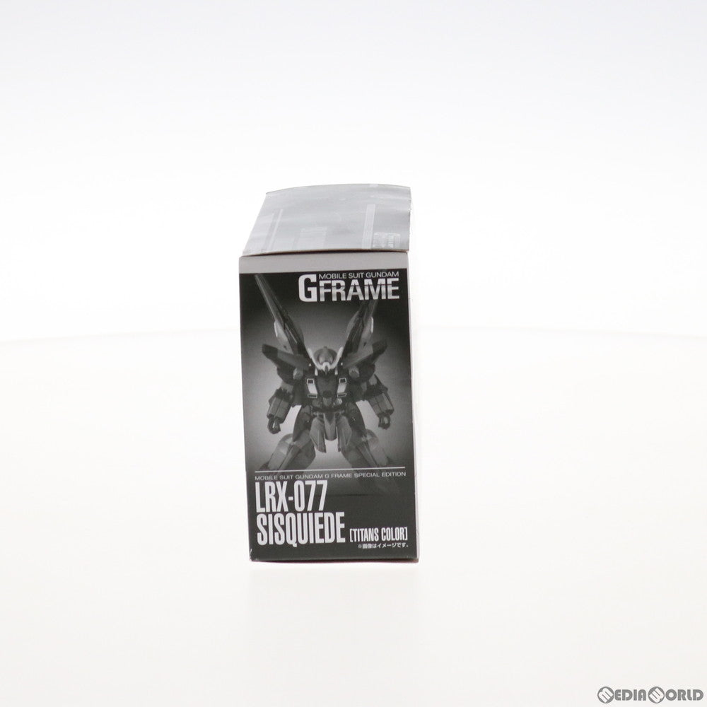 【中古即納】[FIG] (食玩) プレミアムバンダイ限定 機動戦士ガンダム Gフレーム シスクード(ティターンズカラー) SDガンダム GGENERATION モノアイガンダムズ 可動フィギュア バンダイ(20190930)