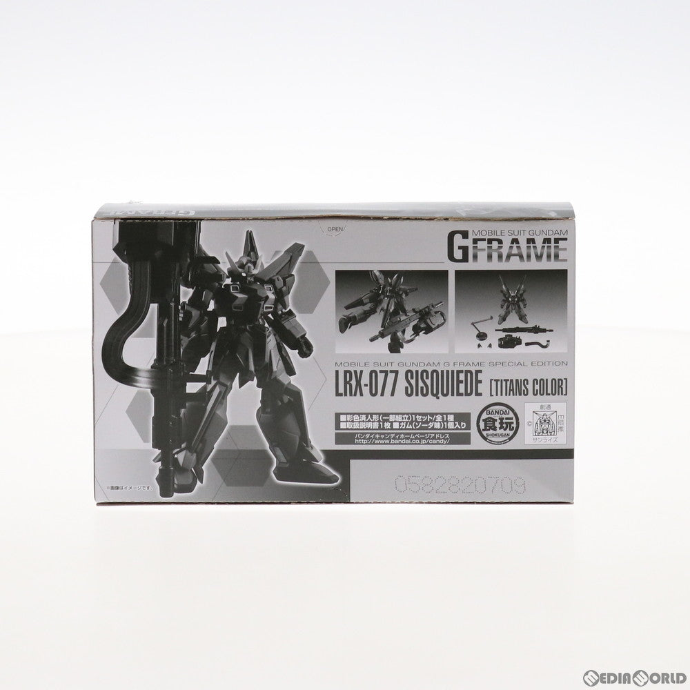【中古即納】[FIG] (食玩) プレミアムバンダイ限定 機動戦士ガンダム Gフレーム シスクード(ティターンズカラー) SDガンダム GGENERATION モノアイガンダムズ 可動フィギュア バンダイ(20190930)