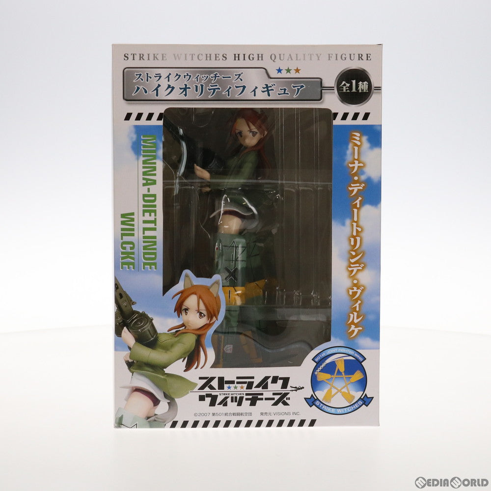 【中古即納】[FIG] ミーナ・ディートリンデ・ヴォルケ ストライクウィッチーズ ハイクオリティフィギュア プライズ フリュー(20100930)