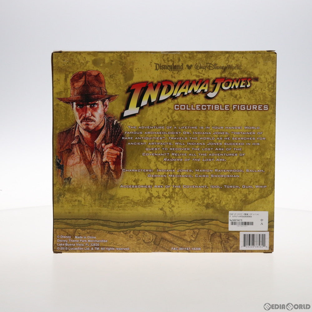 【中古即納】[FIG] USAディズニーテーマパーク限定 インディ・ジョーンズ コレクティブルフィギュア 5パック ディズニー(20101231)