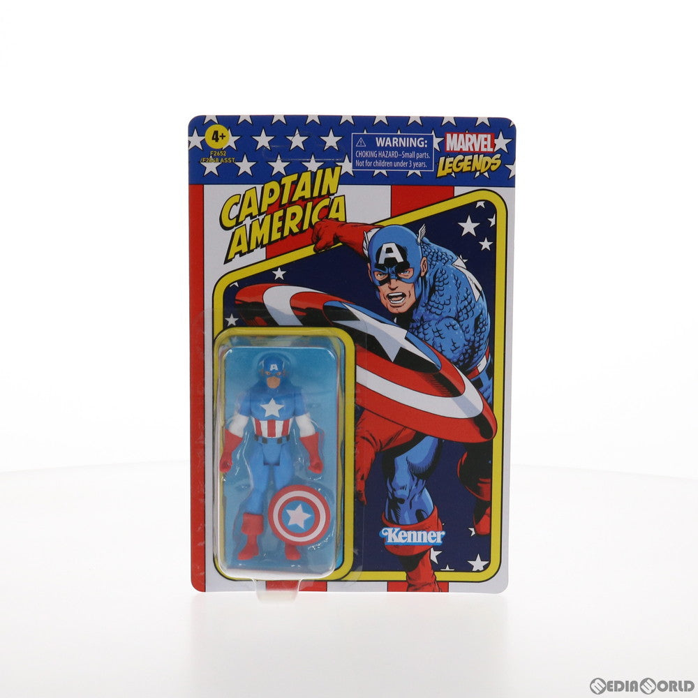 【中古即納】[FIG] マーベル・レジェンド RETRO #01 キャプテン・アメリカ マーベル・コミック 3.75インチ・アクションフィギュア シリーズ1 ハズブロ(20210430)