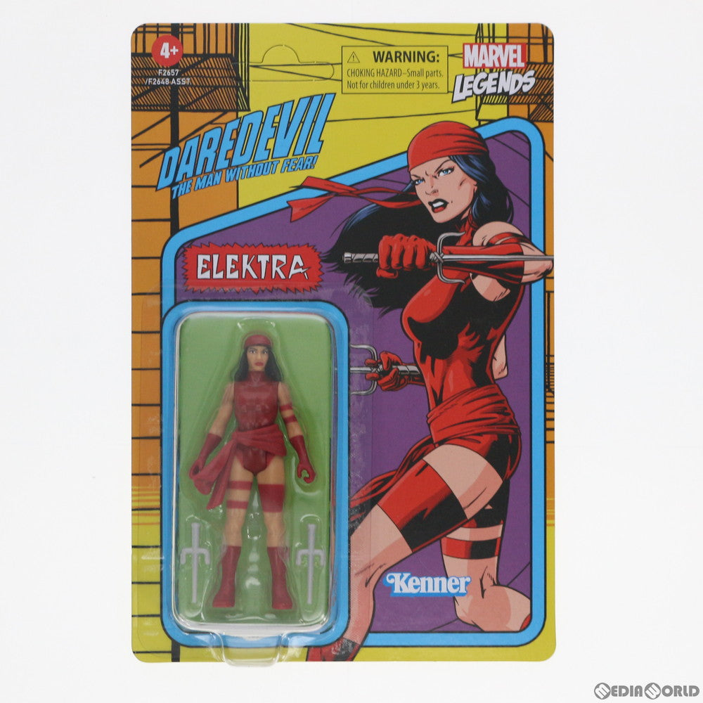 【中古即納】[FIG] マーベル・レジェンド RETRO #10 エレクトラ マーベル・コミック 3.75インチ・アクションフィギュア シリーズ2 ハズブロ(20210430)