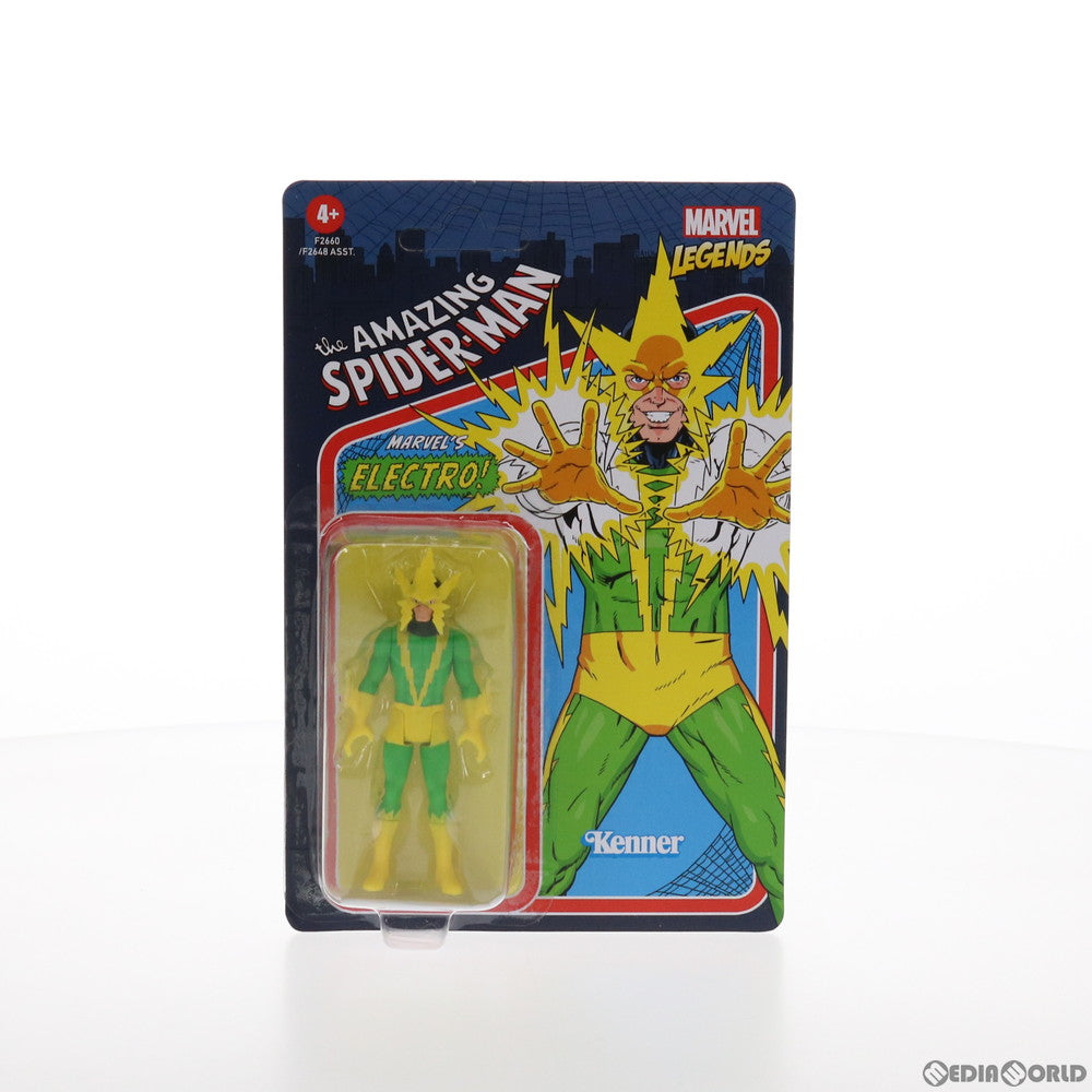 【中古即納】[FIG] マーベル・レジェンド RETRO #11 エレクトロ マーベル・コミック 3.75インチ・アクションフィギュア シリーズ2 ハズブロ(20210430)