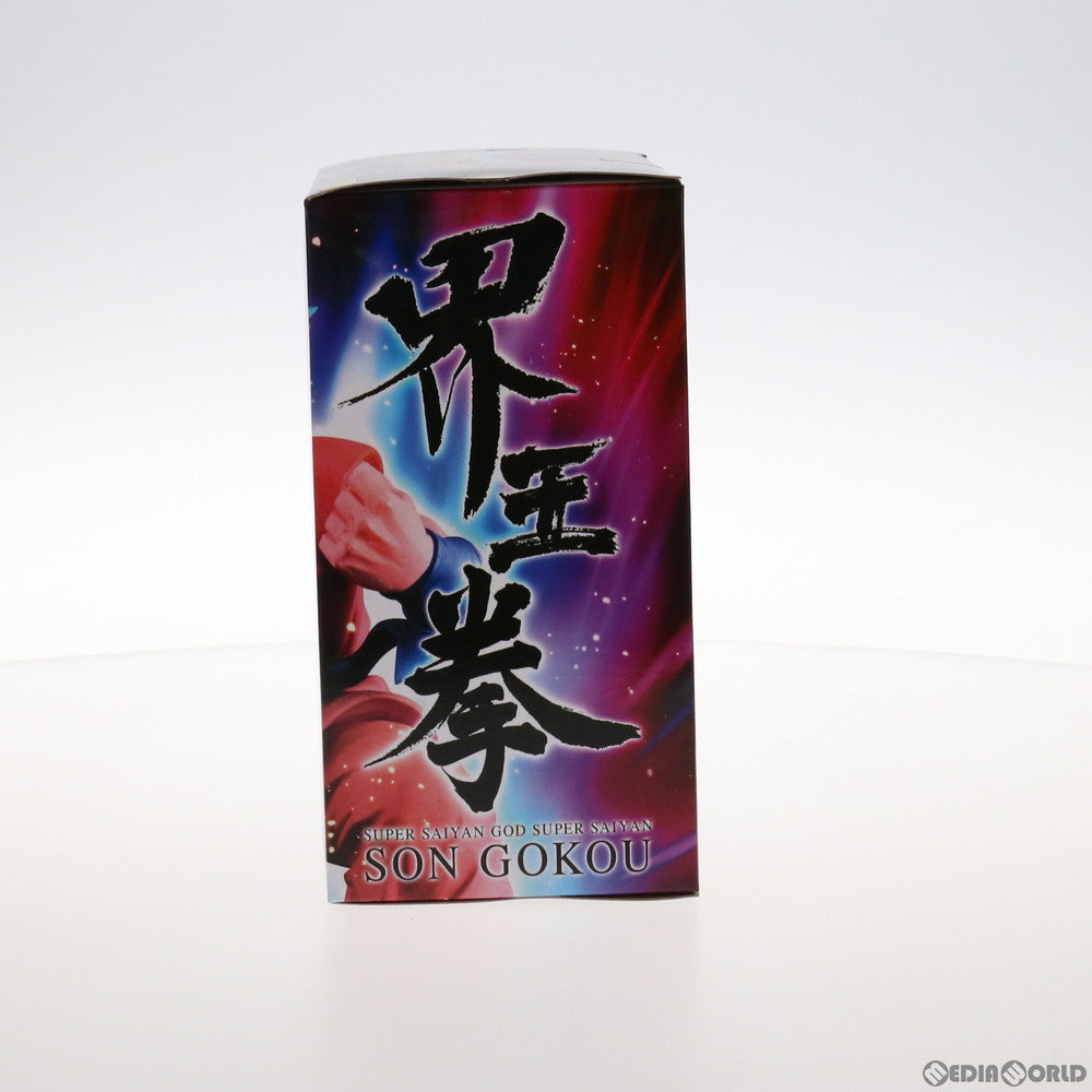 【中古即納】[FIG] SSGSS(超サイヤ人ゴッド超サイヤ人) 孫悟空 ドラゴンボール超(スーパー) 超神技伝 SSGSS孫悟空〜界王拳ブルー〜 フィギュア プライズ(37143) バンプレスト(20170221)