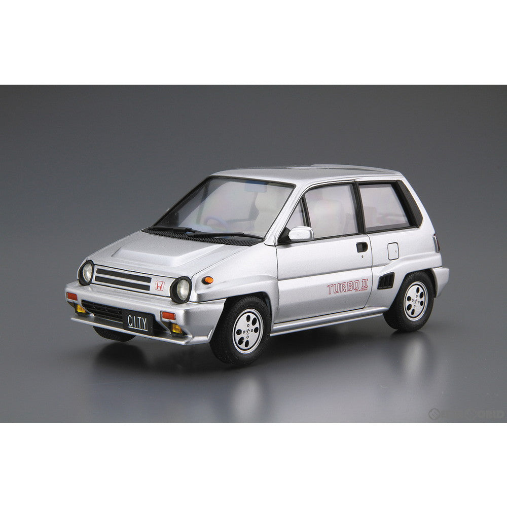【新品即納】[PTM] (再販) ザ・モデルカー No.60 1/24 ホンダ AA シティターボII '85 プラモデル(063880) アオシマ(20241130)