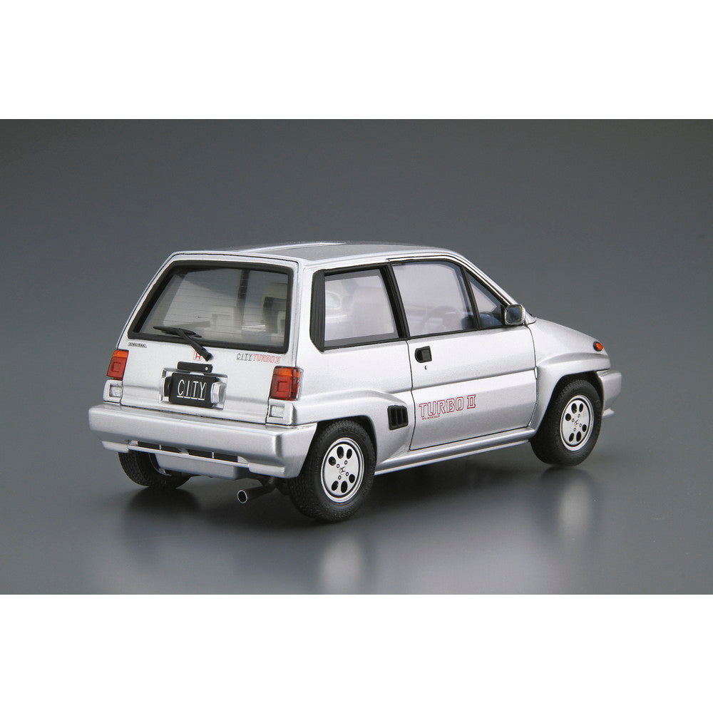 【新品即納】[PTM] (再販) ザ・モデルカー No.60 1/24 ホンダ AA シティターボII '85 プラモデル(063880) アオシマ(20241130)