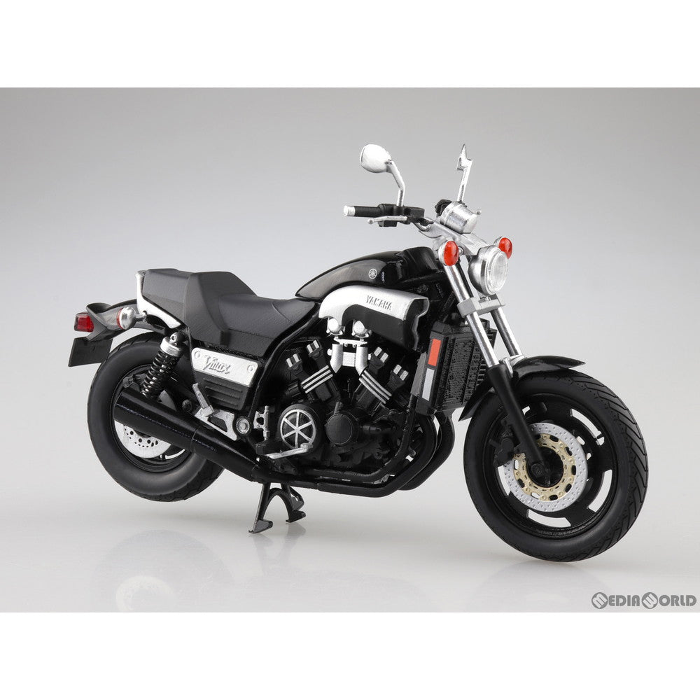 【新品即納】[MDL] 1/12 完成品バイクシリーズ YAMAHA Vmax ブラック2 ミニカー スカイネット(アオシマ) (20220617)