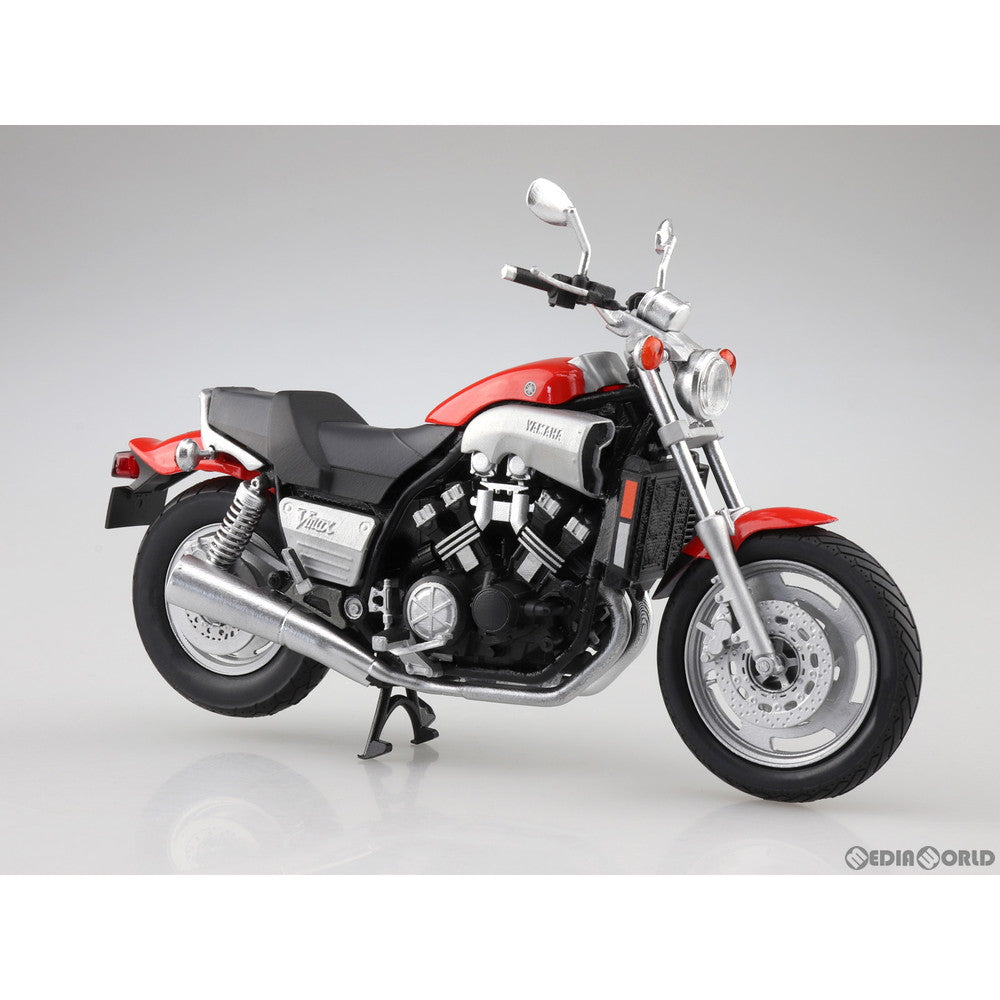 【新品即納】[MDL] 1/12 完成品バイクシリーズ YAMAHA Vmax ファイアーレッド ミニカー スカイネット(アオシマ) (20220617)