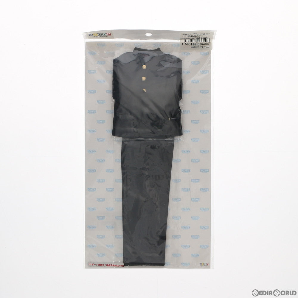 【中古即納】[FIG] メンズ12in 学生服set(校則違反ver.) ブラック 1/6 ドール用衣装(AFM025-BLK) アゾン(20120527)