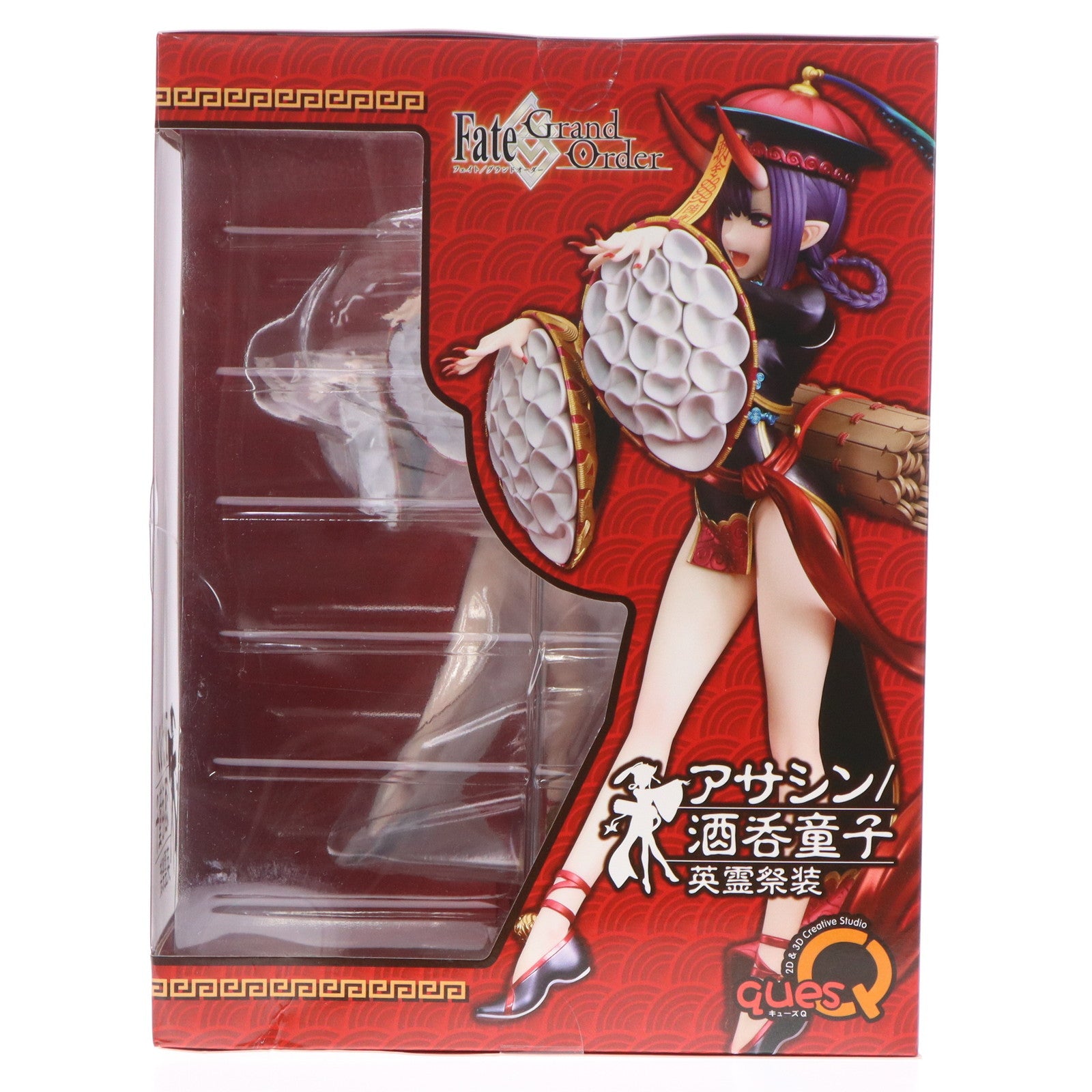 【新品即納】[FIG] アサシン/酒呑童子(しゅてんどうじ) 英霊祭装 Fate/Grand Order(フェイト/グランドオーダー) 1/7 完成品 フィギュア キューズQ(20221120)