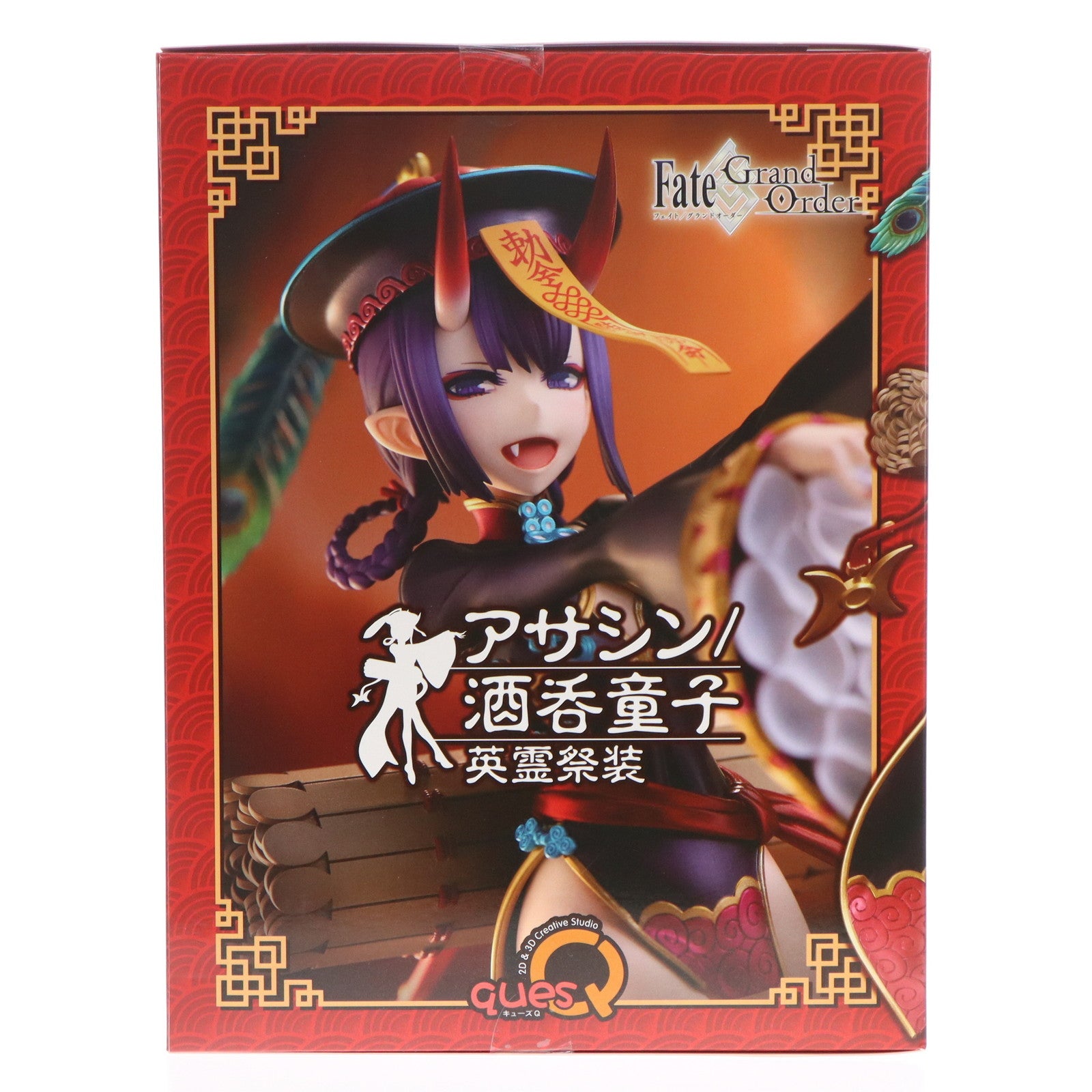 【新品即納】[FIG] アサシン/酒呑童子(しゅてんどうじ) 英霊祭装 Fate/Grand Order(フェイト/グランドオーダー) 1/7 完成品 フィギュア キューズQ(20221120)
