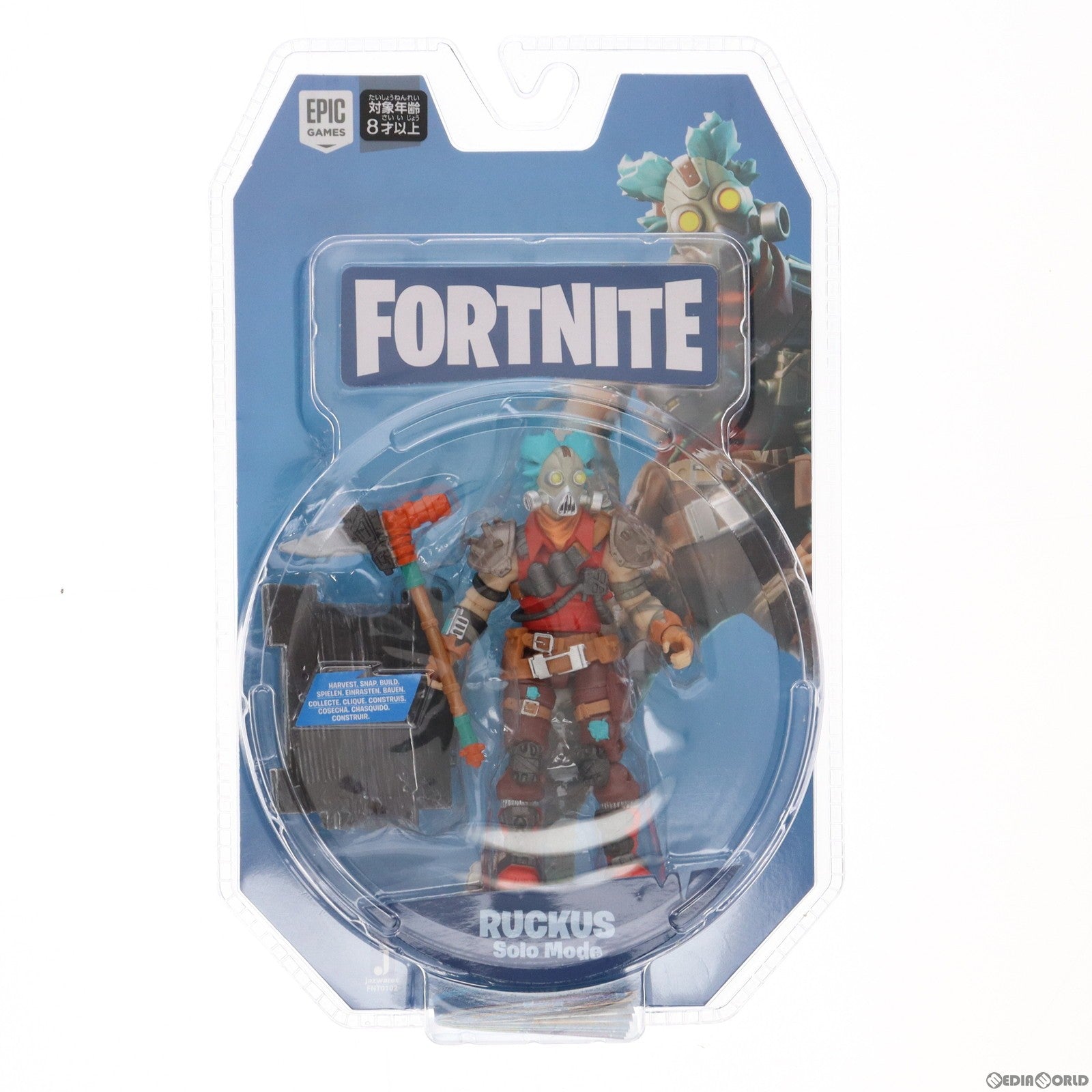 【中古即納】[FIG] 017 ラッカス リアルアクションフィギュア フォートナイト 完成品 可動フィギュア(FNT0102) タカラトミー(20191116)