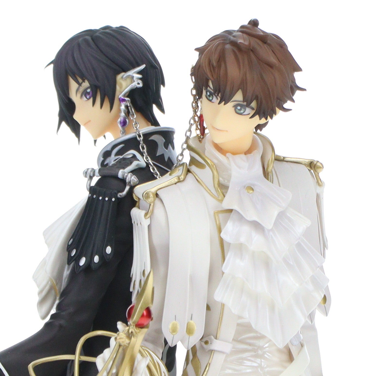 【中古即納】[FIG] G.E.M.シリーズ CLAMP works in ルルーシュ&スザク コードギアス反逆のルルーシュR2 完成品 フィギュア メガトレショップ&アニメイト&オンラインショップ限定 メガハウス(20180331)