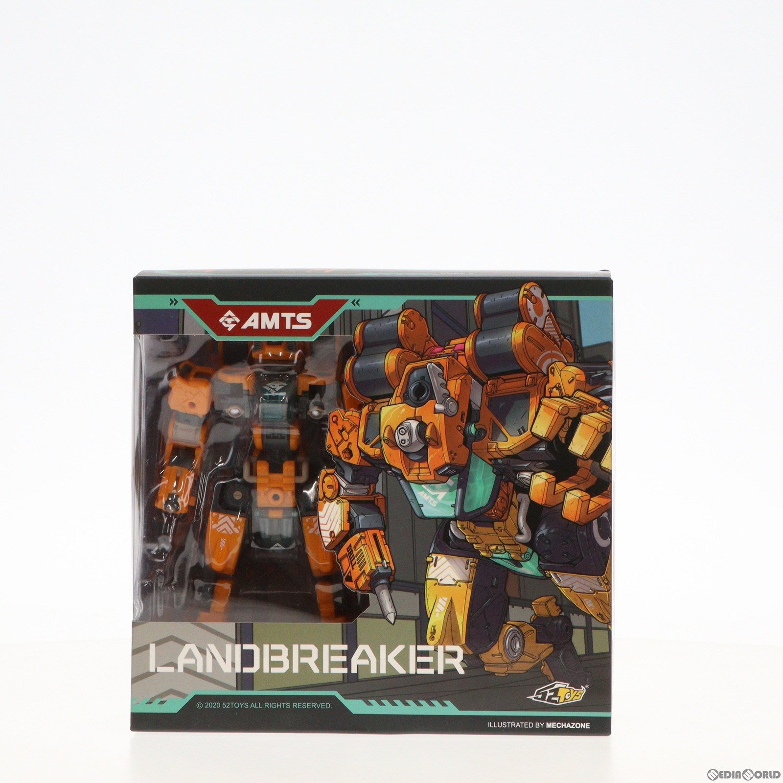 【中古即納】[TOY] MEGABOX(メガボックス) MB-12 LANDBREAKER -ランドブレーカー- アクションフィギュア 完成トイ 52Toys/マイルストン(20200831)