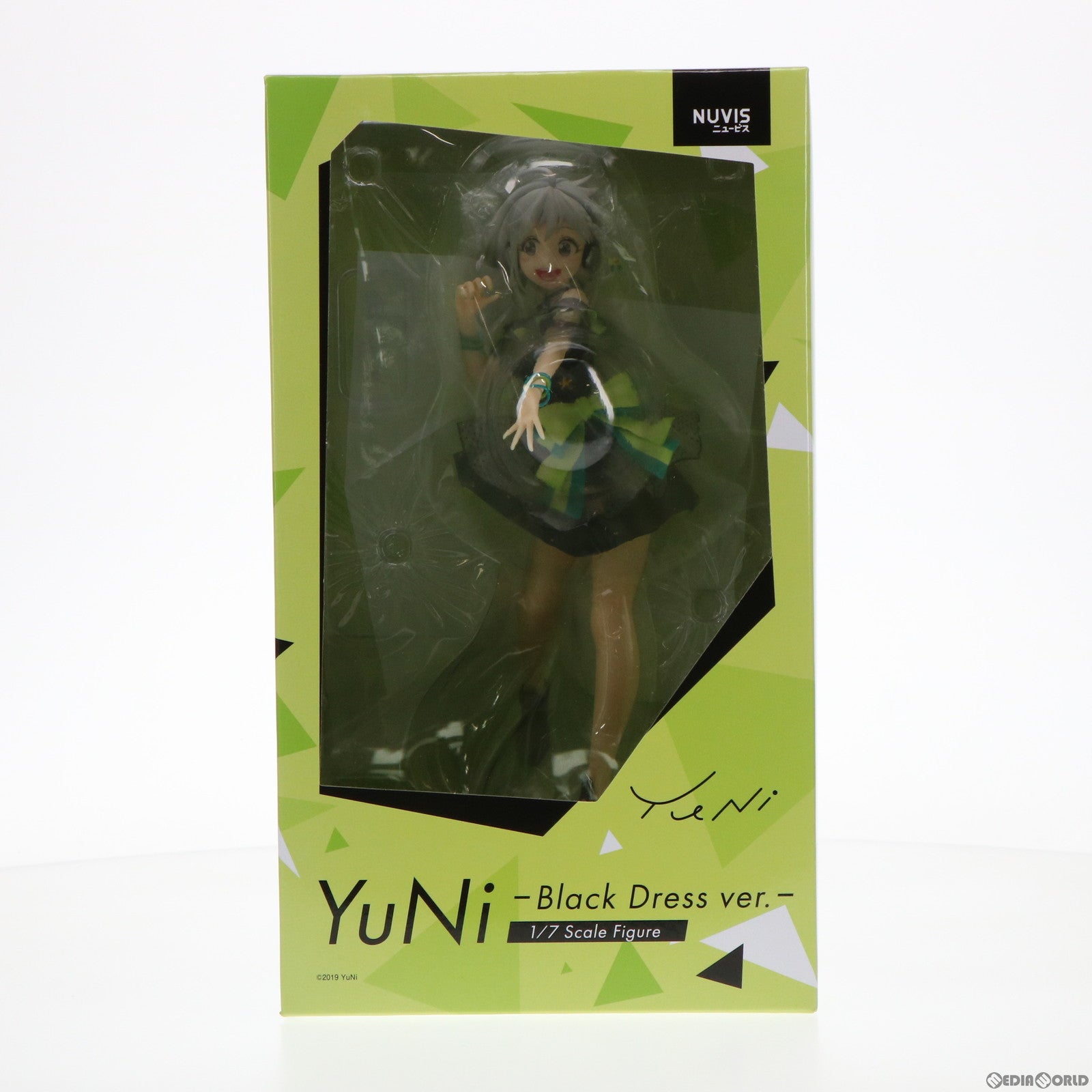 【中古即納】[FIG] あみあみ限定 YuNi -Black Dress ver.- バーチャルYouTuber 1/7 完成品 フィギュア NUVIS(ニュービス)(20200831)