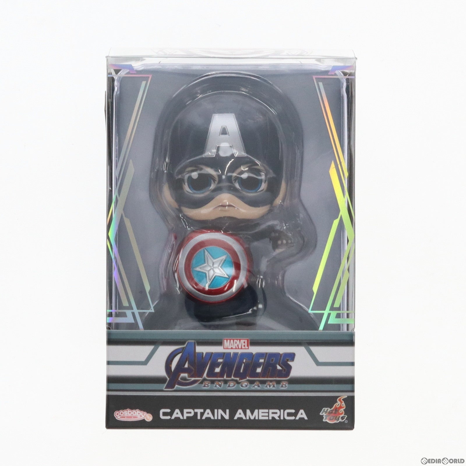 【中古即納】[FIG] コスベイビー サイズS キャプテン・アメリカ アベンジャーズ/エンドゲーム 完成品 フィギュア(COSB562) ホットトイズ(20190430)