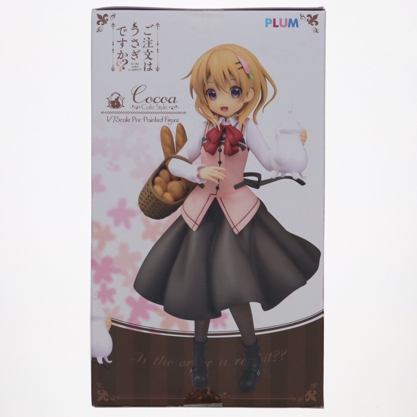【中古即納】[FIG] ココア(cafe style) ～Limited Edition～ 「ご注文はうさぎですか～～」 1/7 PVC製塗装済み完成品 ワンダーフェスティバル2018冬限定 フィギュア PLUM(20180218)