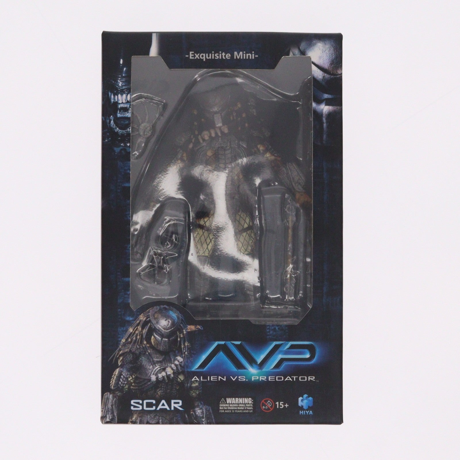 【中古即納】[FIG] エクスクイジットミニ スカー・プレデター AVP エイリアンズVS.プレデター 1/18 完成品 アクションフィギュア(LP0107) ハイヤトイズ(20210903)