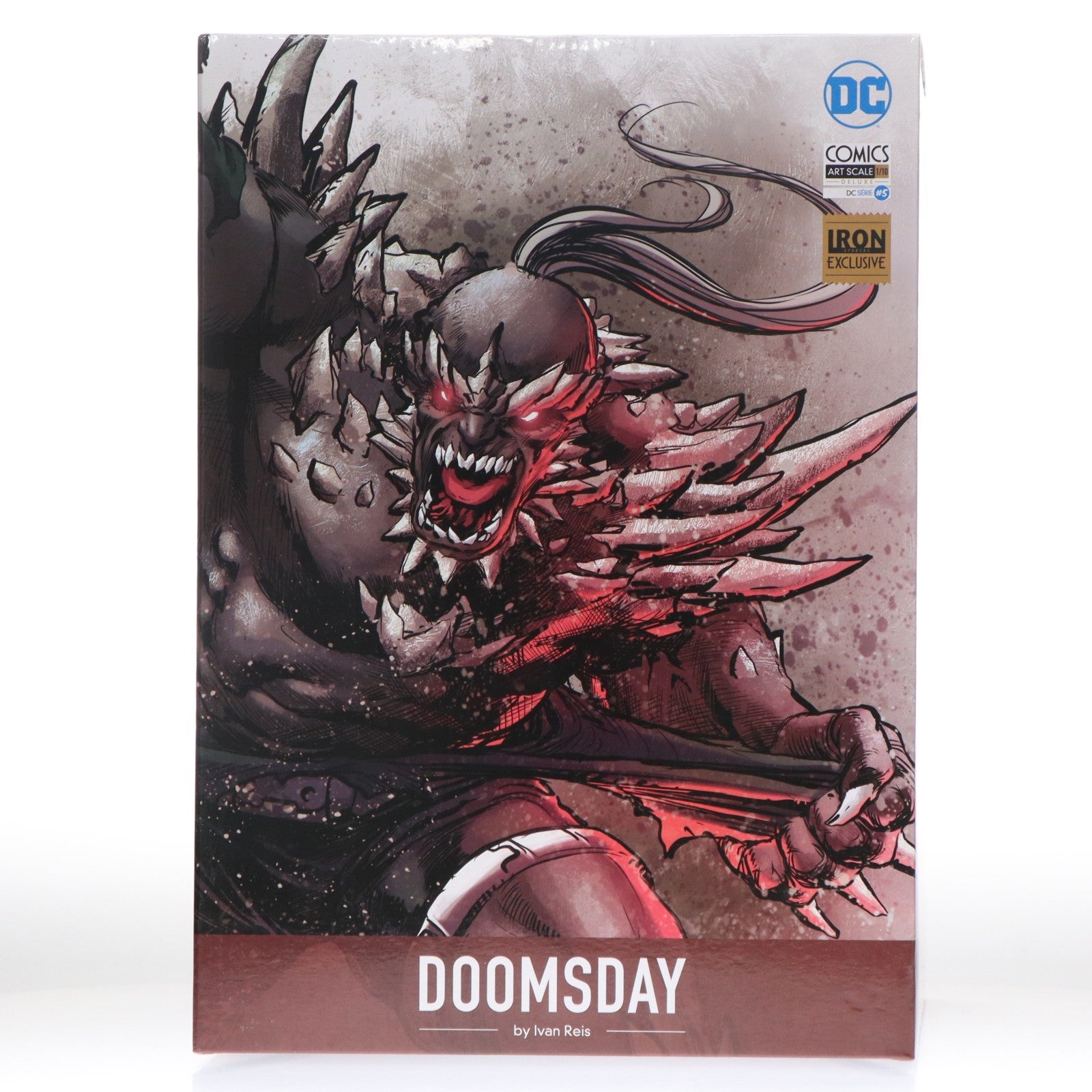 【中古即納】[FIG] アイアン・スタジオ スタチュー デラックス・アートスケール ドゥームズデイ DCコミックス 1/10 完成品 フィギュア アイアンスタジオ(20200730)