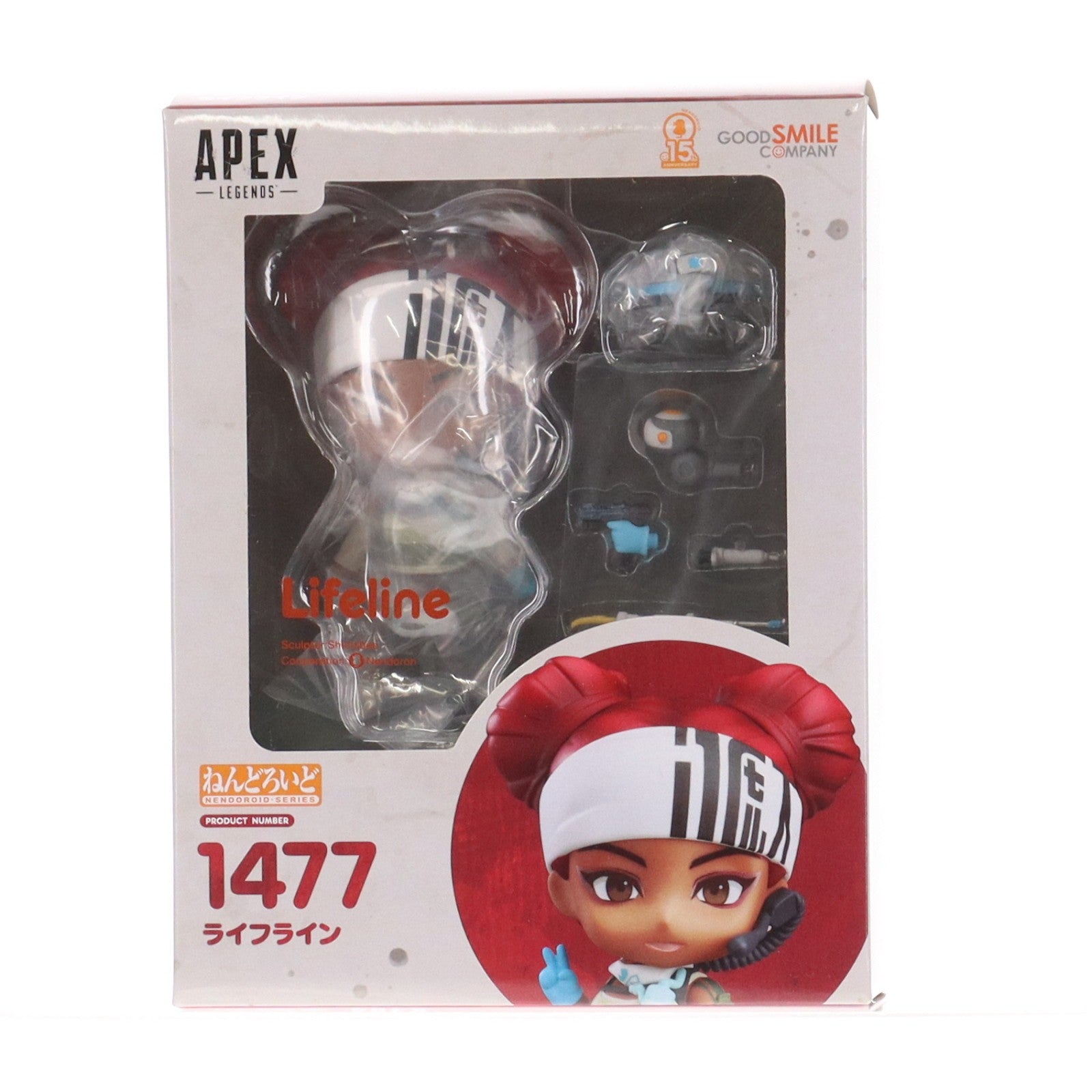 【中古即納】[FIG] GOODSMILE ONLINE SHOP限定 ねんどろいど 1477 ライフライン Apex Legends(エーペックスレジェンズ) 完成品 可動フィギュア グッドスマイルカンパニー(20210630)