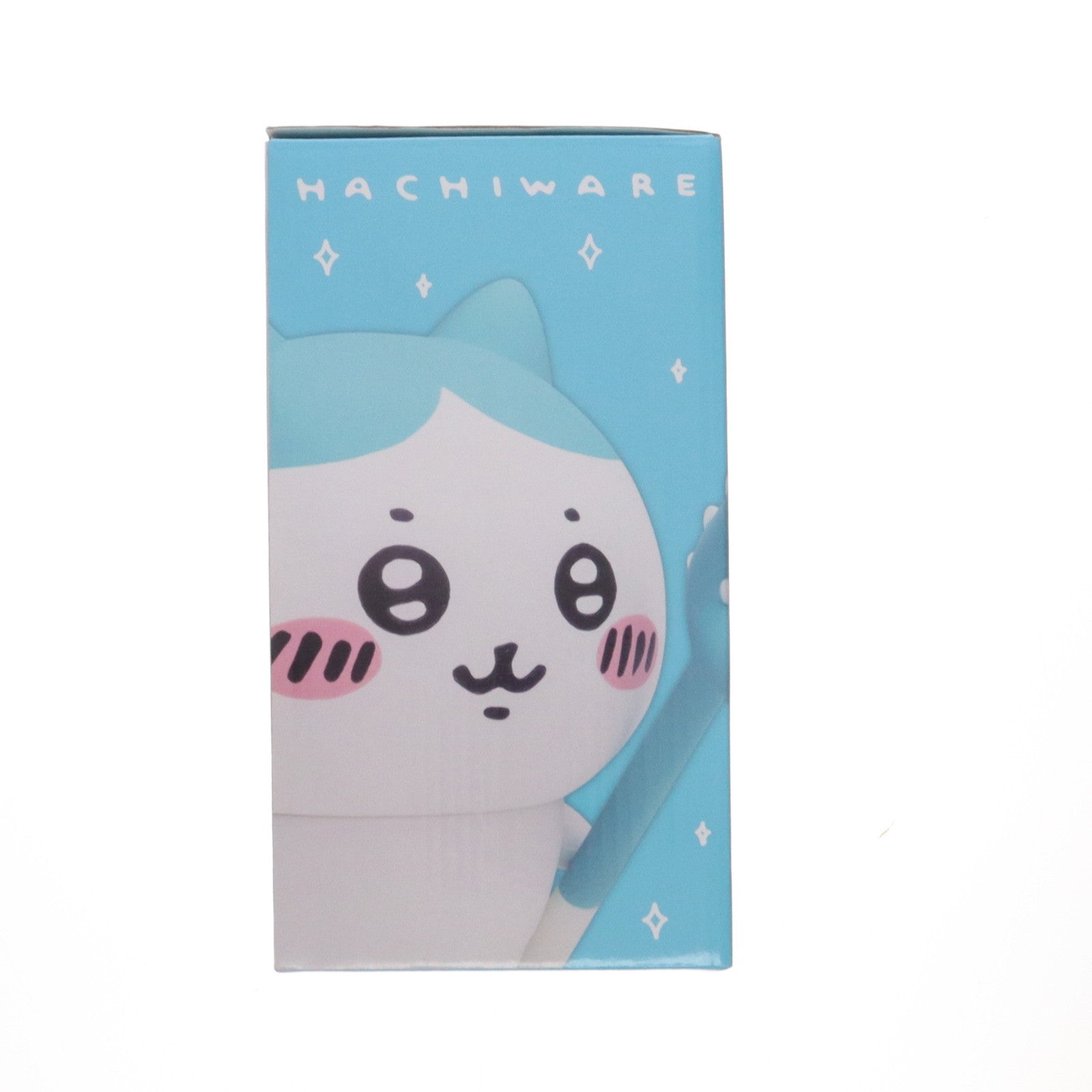 【中古即納】[SFT] ハチワレ 「ちいかわ なんか小さくてかわいいやつ」 ソフビ フィギュア グレイ・パーカー・サービス(20210820)