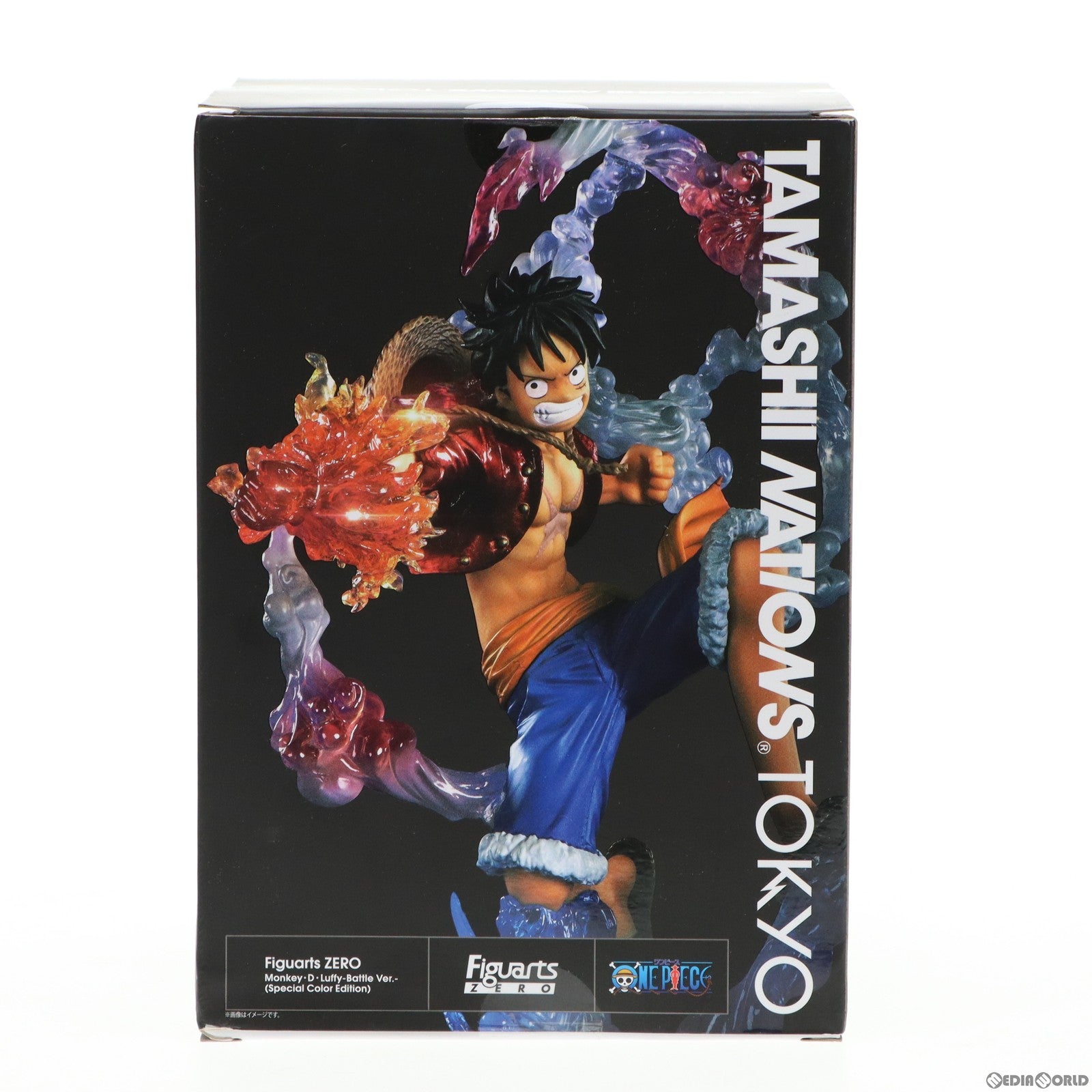 【中古即納】[FIG] TAMASHII NATIONS TOKYO限定 フィギュアーツZERO モンキー・D・ルフィ -Battle Ver. ゴムゴムの火拳銃-(Special Color Edition) ONE PIECE(ワンピース) 完成品 フィギュア バンダイスピリッツ(20190727)