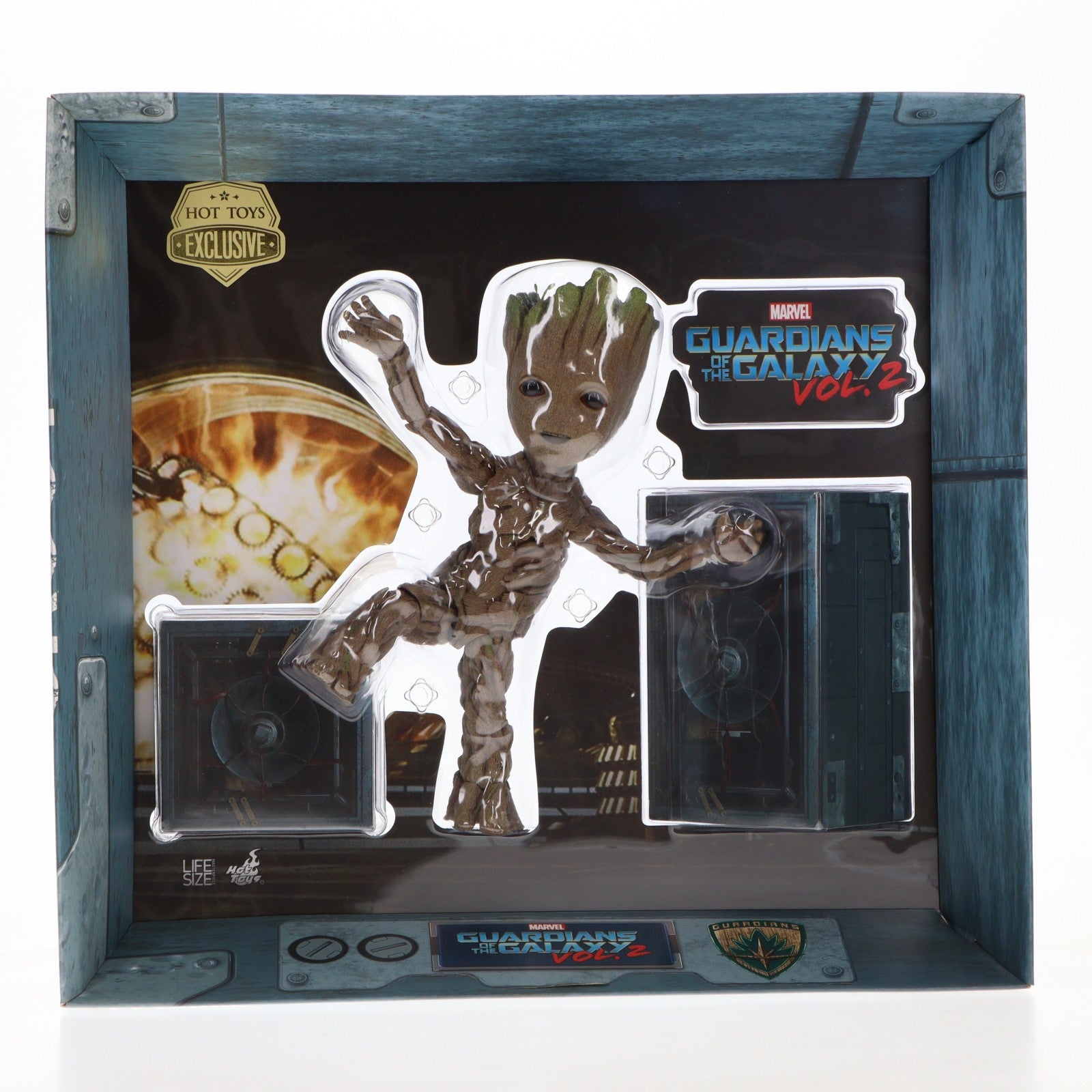 【中古即納】[FIG] ライフサイズ・マスターピース ベビー・グルート(シンプル版) ガーディアンズ・オブ・ギャラクシー:リミックス 1/1 アクションフィギュア エクスクルーシブ・ストア by ホットトイズ限定(LMS005) ホットトイズ(20180420)