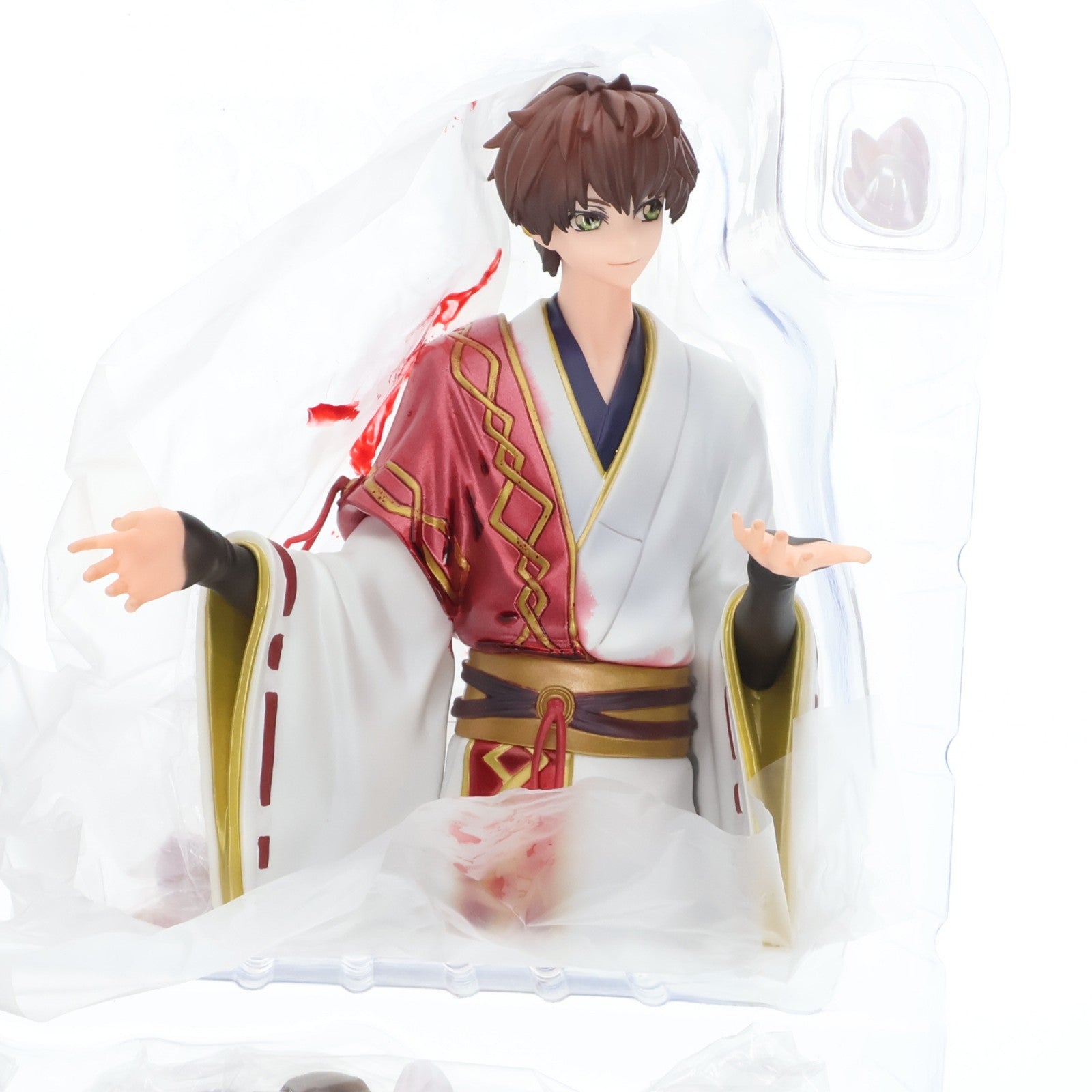 【中古即納】[FIG] Statue and ring style ルルーシュ・ランペルージ&枢木スザク(くるるぎすざく) コードギアス 反逆のルルーシュ 完成品 フィギュア リング2種(9号)セット 一部店舗&オンラインショップ限定 FREEing(フリーイング)/メガハウス(20200127)