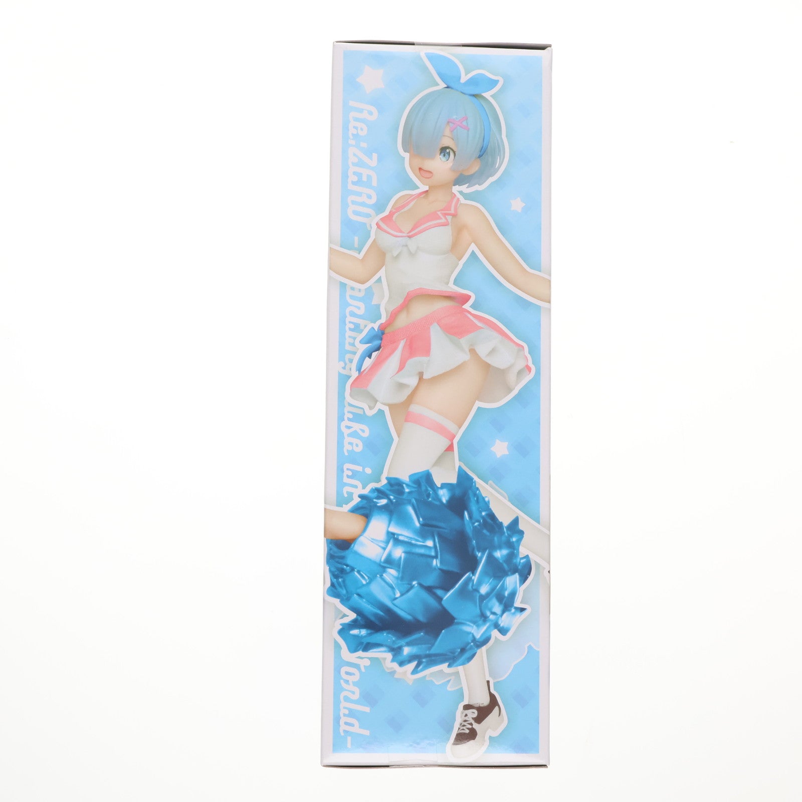 【中古即納】[FIG] セガ店舗限定 レム Re:ゼロから始める異世界生活 プレシャスフィギュア レム～オリジナルチアリーダーver.～ プライズ タイトー(20191031)