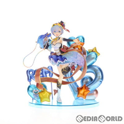 【中古即納】[FIG] レム アイドルVer 「Re:ゼロから始める異世界生活」 SHIBUYA SCRAMBLE FIGURE 1/7 PVC製塗装済み完成品 アベマショッピング&eStream Store限定 フィギュア eStream/アルファサテライト(20210531)