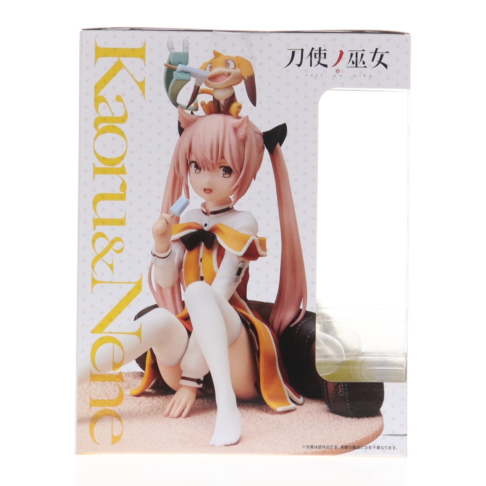 【中古即納】[FIG] 益子薫&ねね(ましこかおる) 刀使ノ巫女 1/7 完成品 フィギュア(OE-001) ジェンコ(20190131)