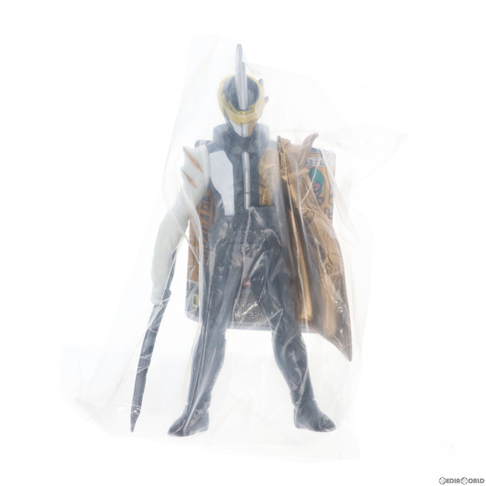 【中古即納】[SFT] ライダーヒーローシリーズ03 仮面ライダーエスパーダ ランプドアランジーナ 仮面ライダーセイバー/聖刃 完成品 ソフビフィギュア(2540715) バンダイ(20201003)