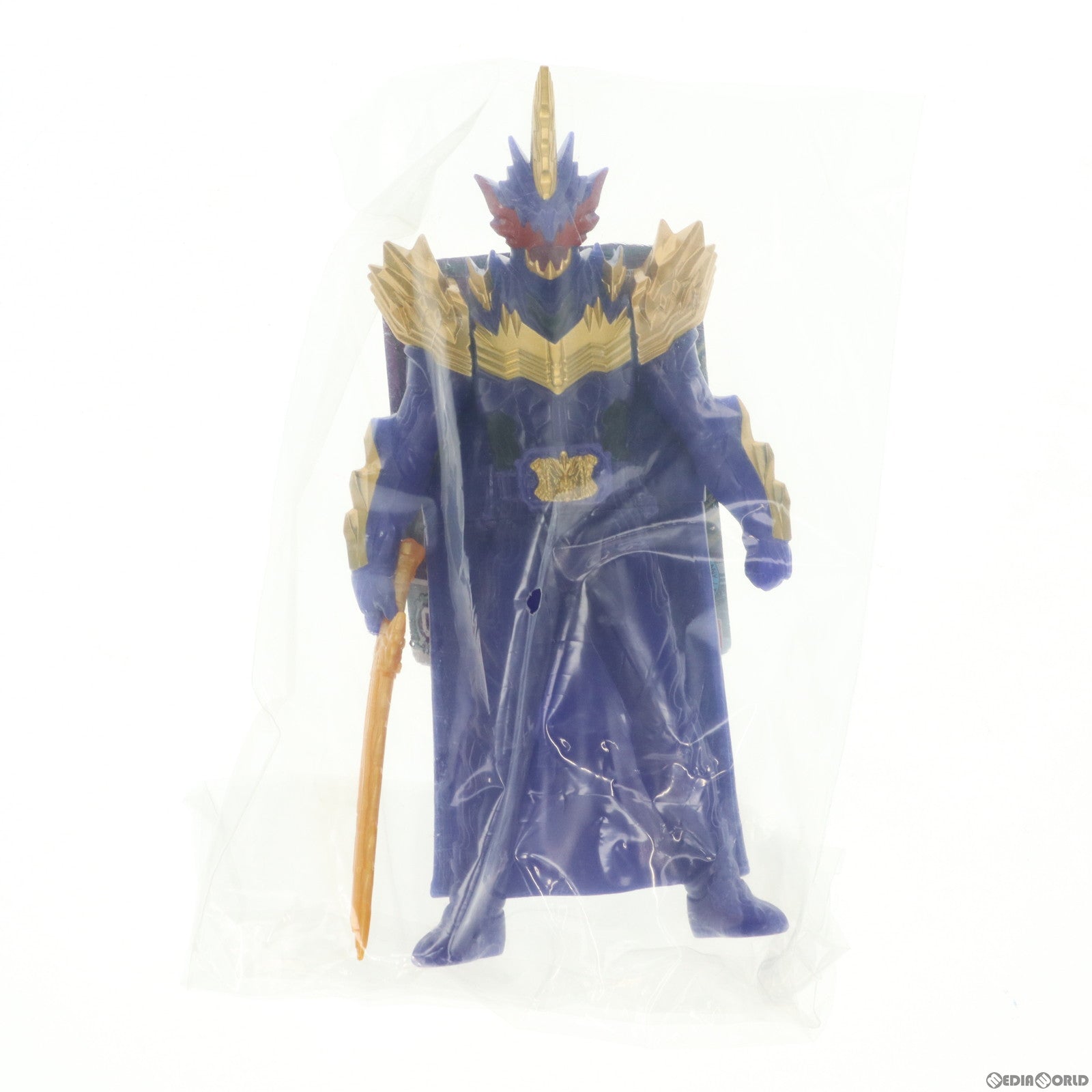 【中古即納】[SFT] ライダーヒーローシリーズ04 仮面ライダーカリバー ジャオウドラゴン 仮面ライダーセイバー/聖刃 完成品 ソフビフィギュア(2540730) バンダイ(20201121)