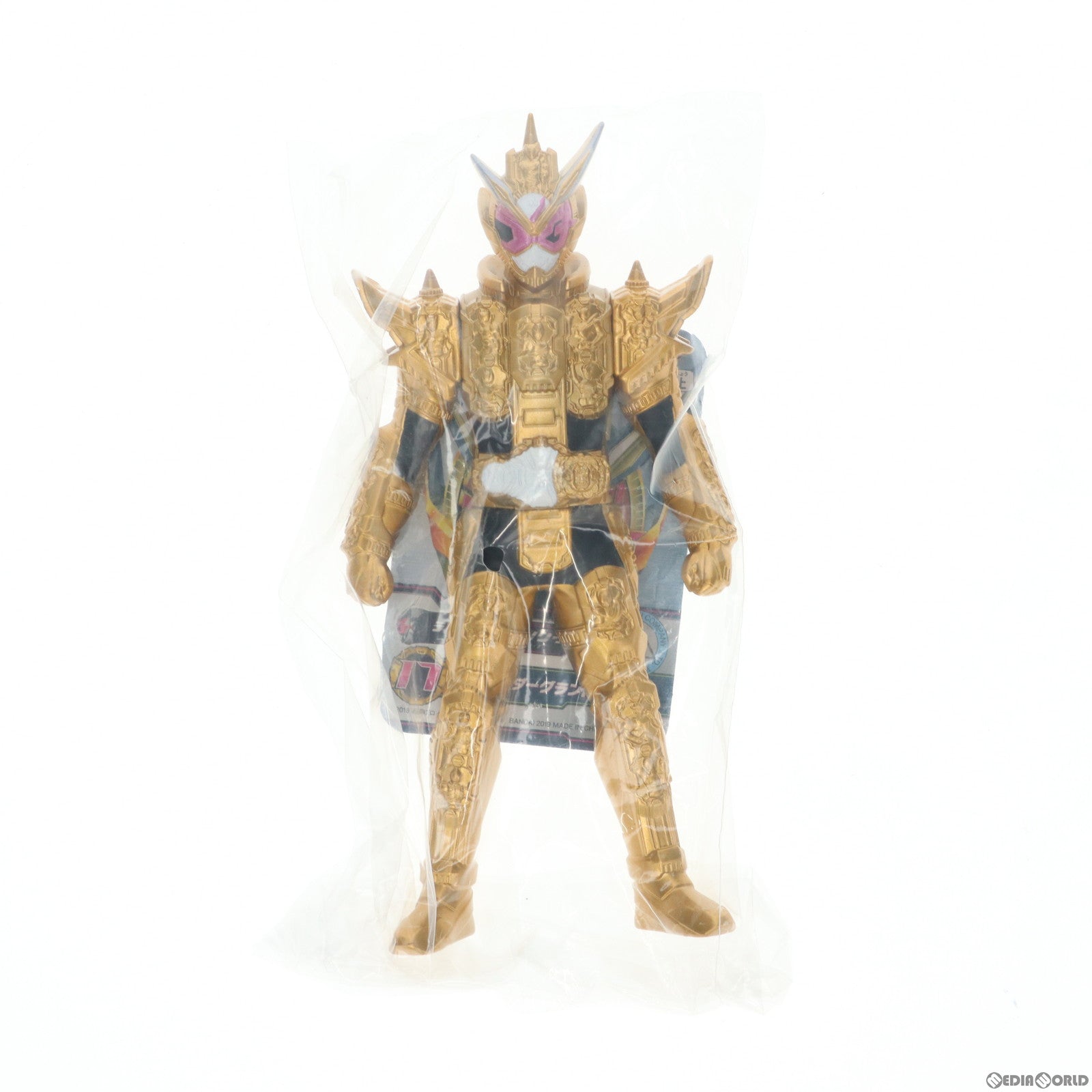 【中古即納】[SFT] ライダーヒーローシリーズ17 仮面ライダーグランドジオウ 仮面ライダージオウ 完成品 ソフビフィギュア(2474495) バンダイ(20190608)