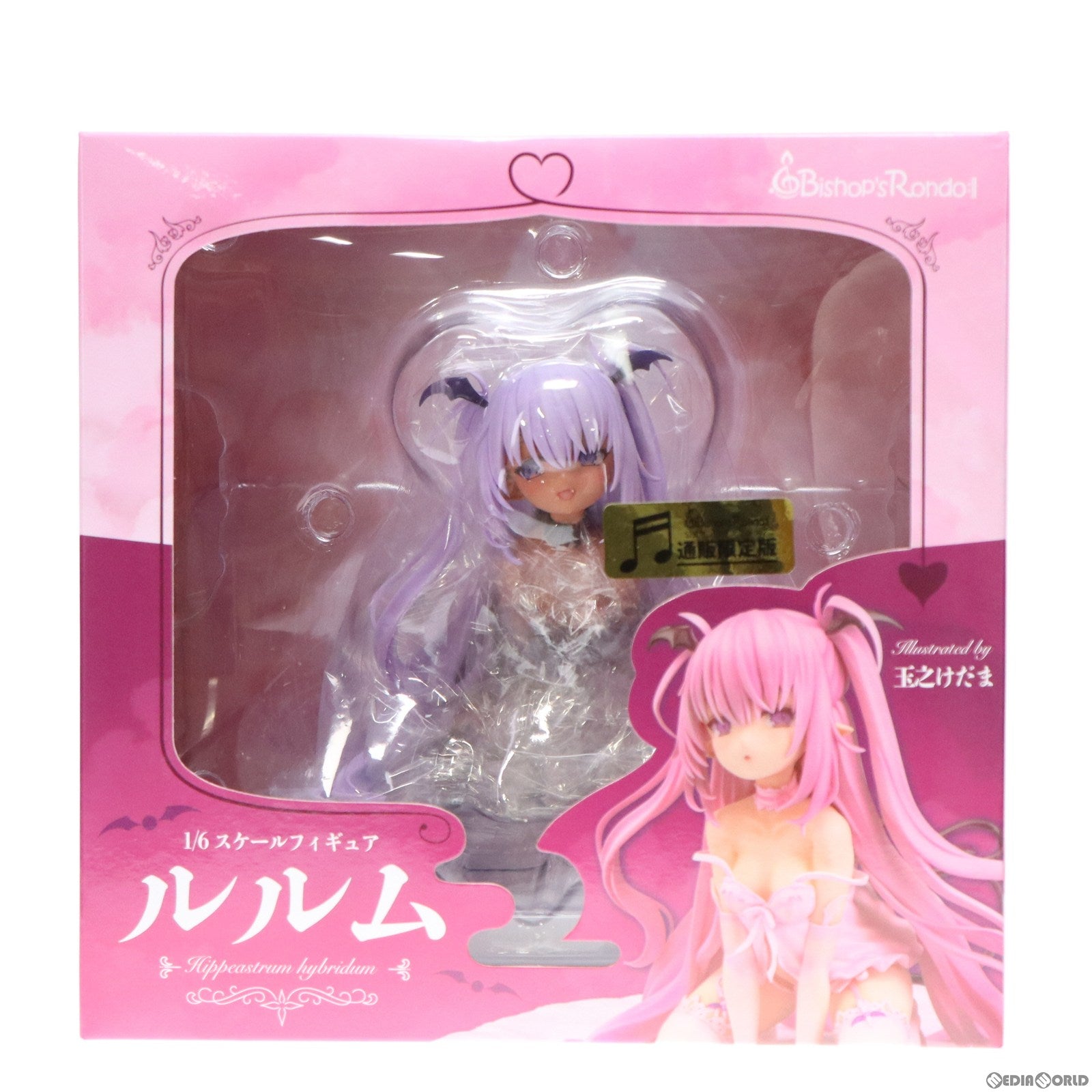 【中古即納】[FIG] 玉之けだま サキュバス ルルム 黒ルルムVer. 1/6 完成品 フィギュア Bishop's Rondoオンラインショップ限定 Bishop's Rondo(ビショップロンド)(20210228)