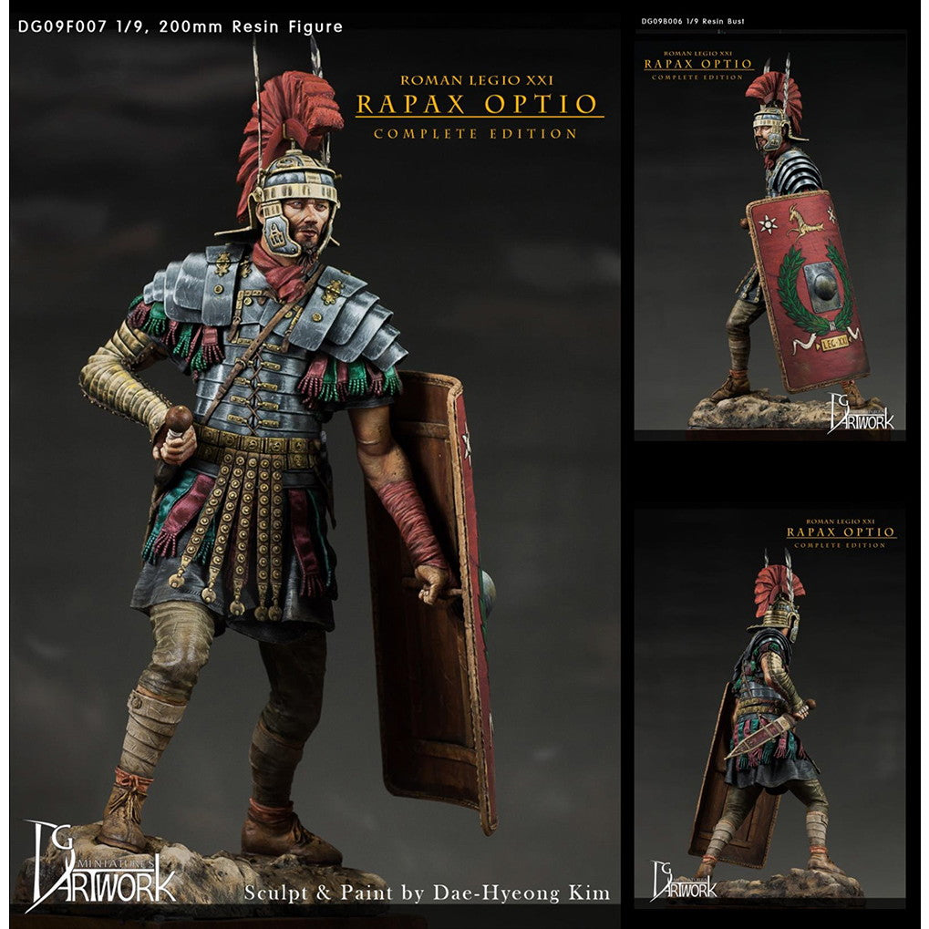 【新品即納】[FIG] (再販) 第21ローマ軍団 ラパクス 百人副長(フルフィギュア) 1/9 レジン製組立キット フィギュア(DG09B007) DG Artwork(DGアートワーク) (20240731)