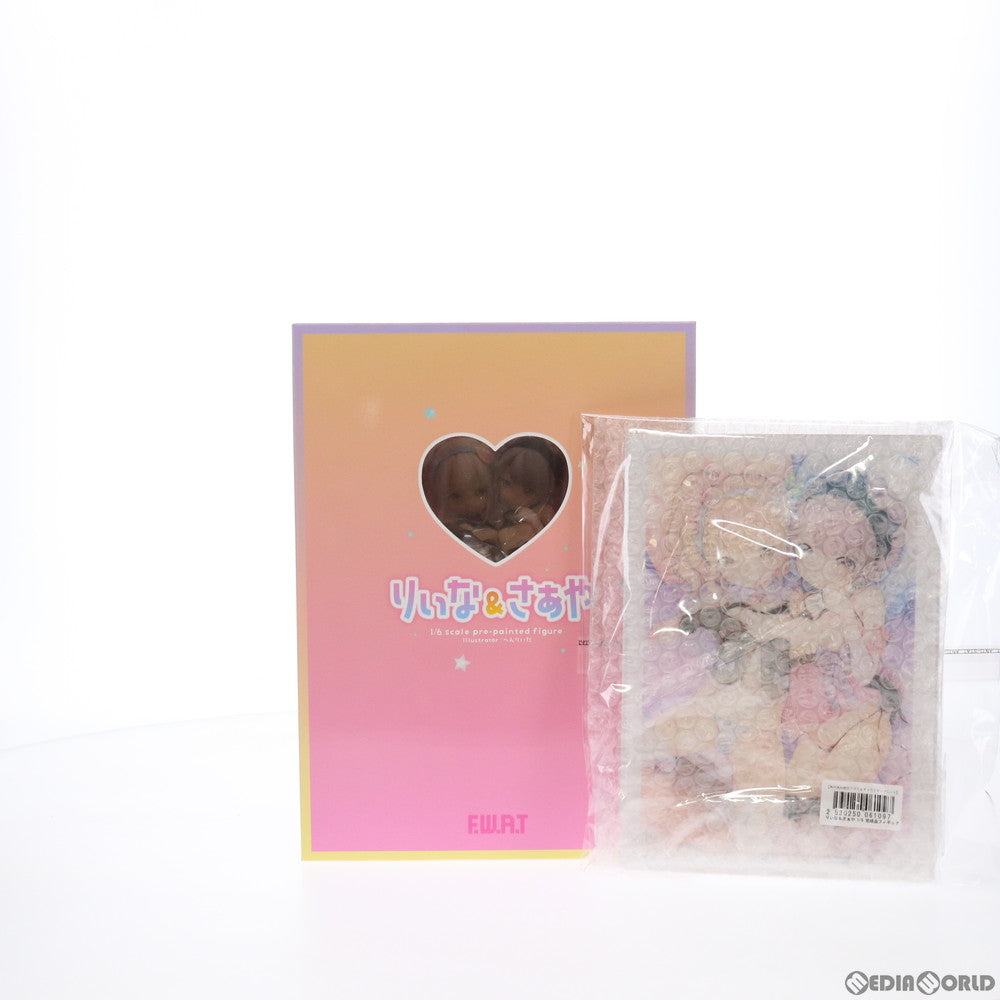 【中古即納】[FIG] あみあみ限定特典付属 りぃな&さぁや へんりいだオリジナルイラスト 1/6 完成品 フィギュア F.W.A.T(フワット) (20210917)