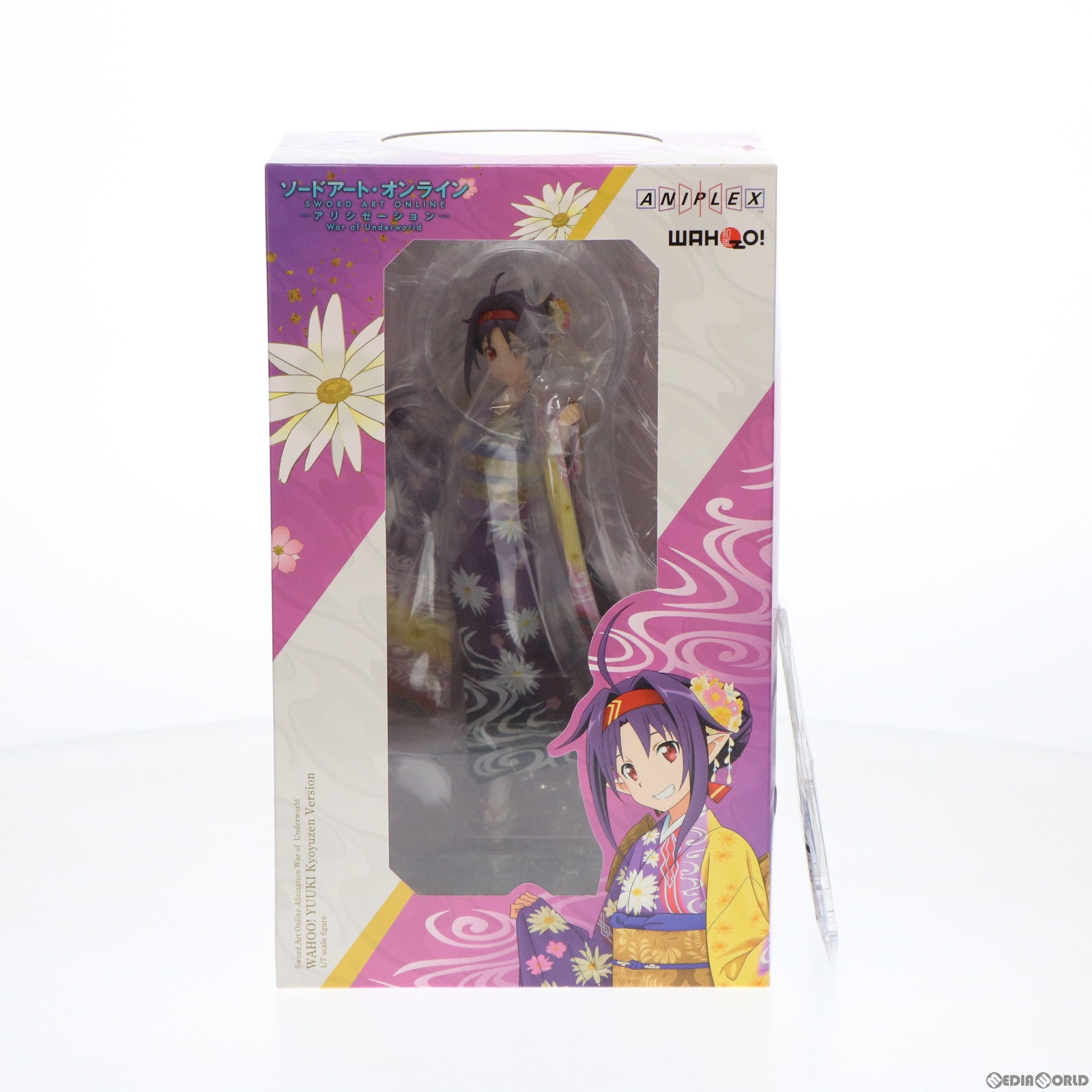 【中古即納】[FIG] ANIPLEX+限定特典付属 WAHOO! ユウキ 京友禅ver. ソードアート・オンライン アリシゼーション War of Underworld 1/7 完成品 フィギュア アニプレックス(20210731)